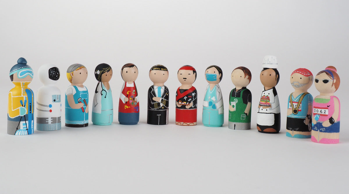 peg dolls