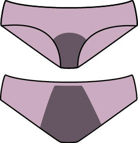 Bikini Absorbent Period Underwear