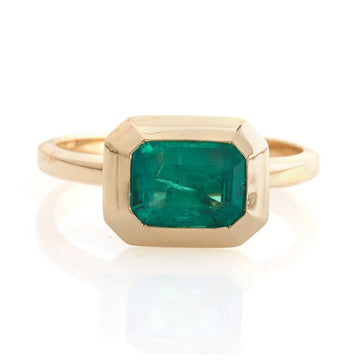 Aquamarine Nouveau Supreme Ring – YI COLLECTION