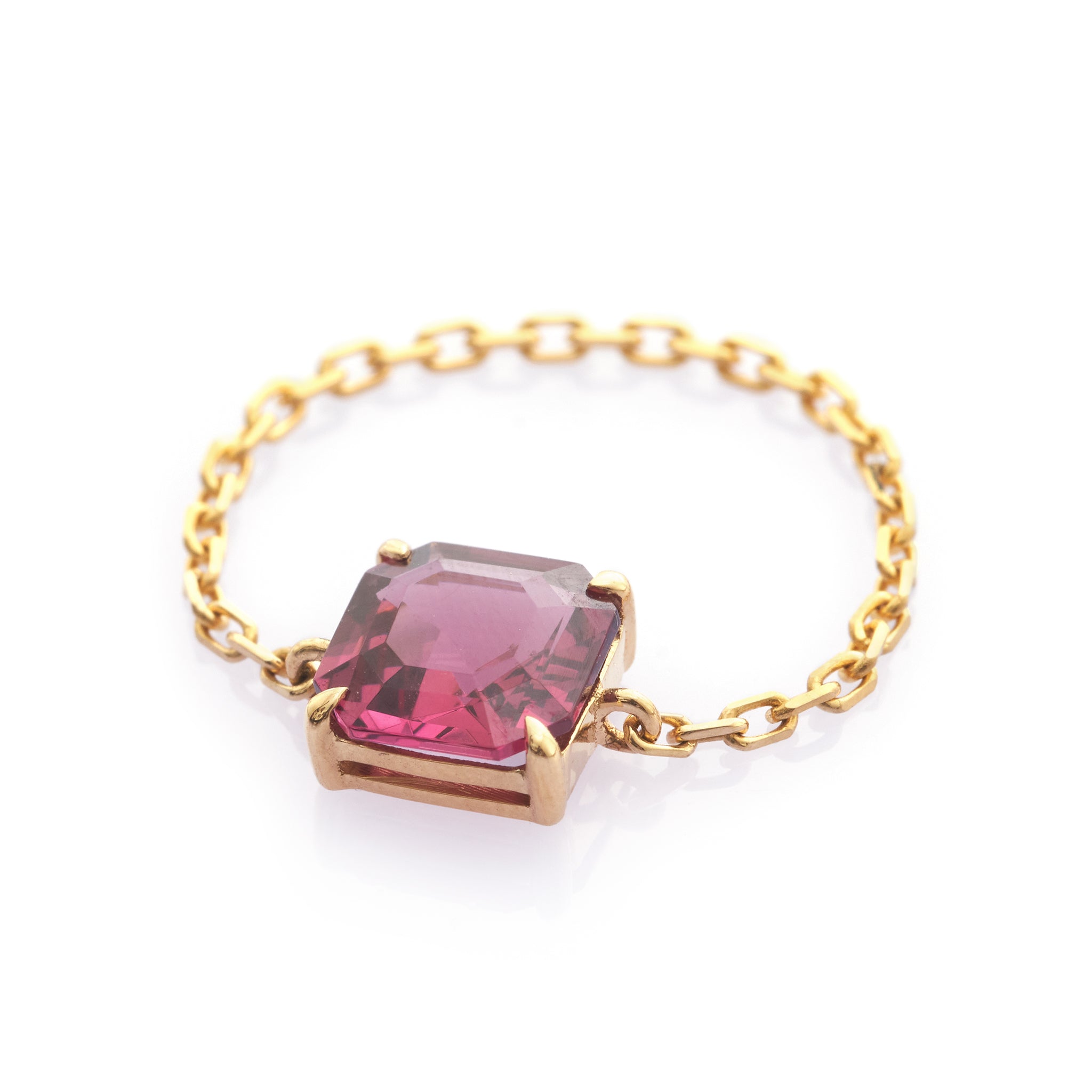 Rhodolite Supreme Chain Ring