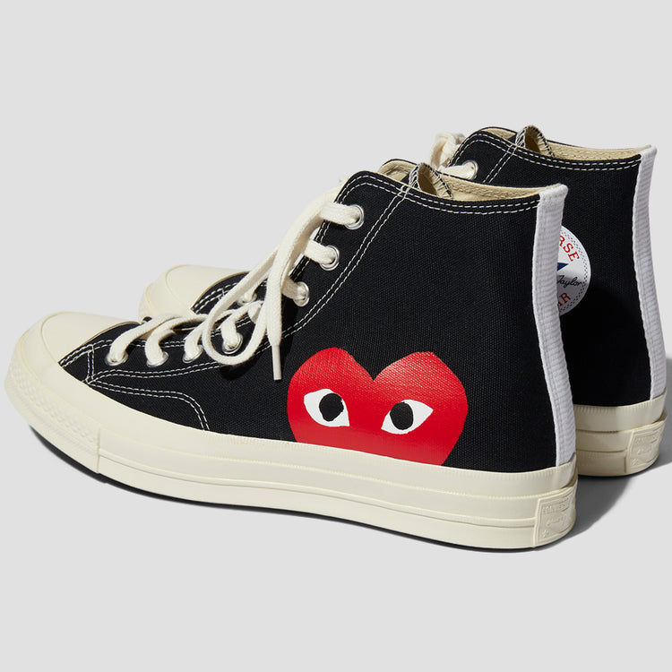 COMME DES GARCONS PLAY CONVERSE CHUCK TAYLOR ALL STAR '70 HI P1K112 ...