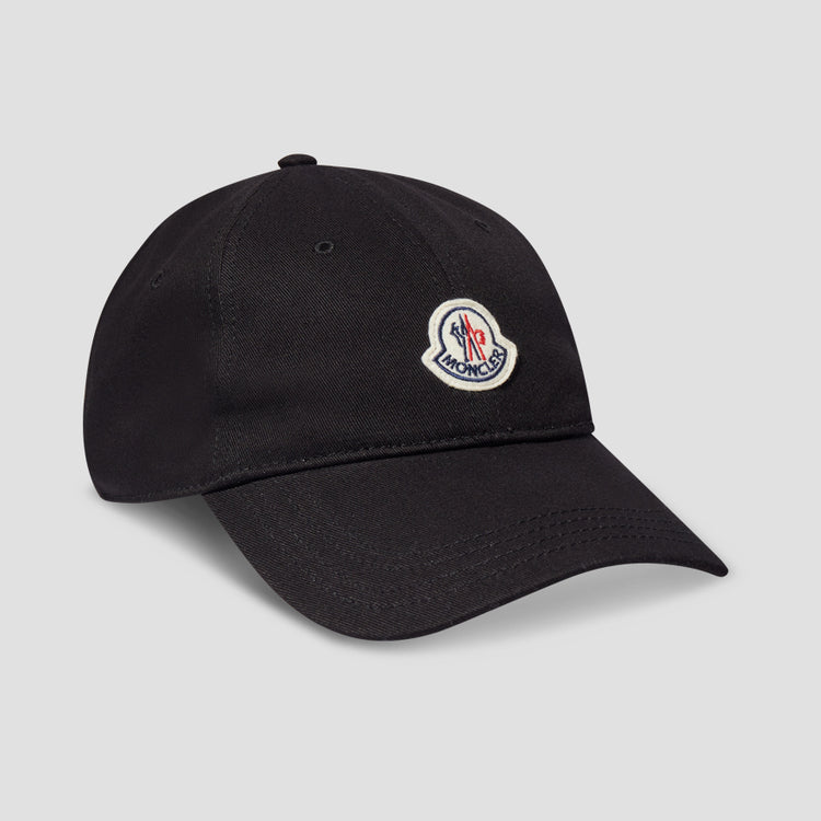 moncler baseball cap black