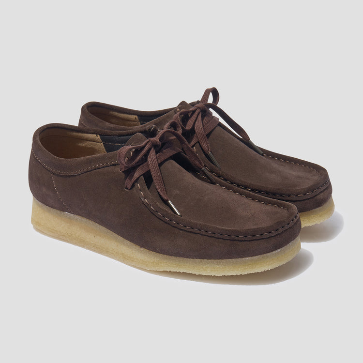 CLARKS ORIGINALS WALLABEE - DARK BROWN SUEDE 26156606 Dark brown – HARRESØ