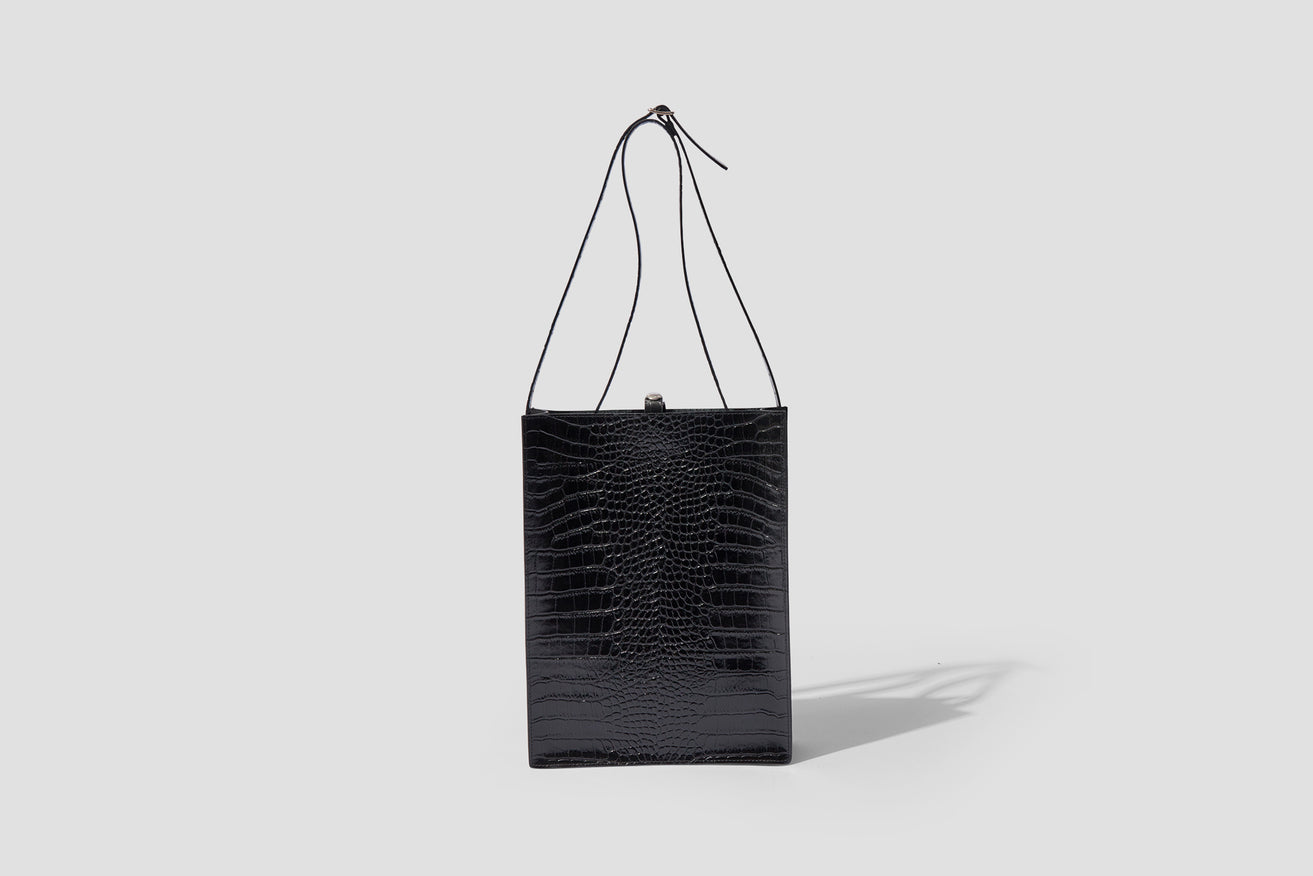 OUR LEGACY SUB TOTE - BLACK CROCO A2218SBL BAG Black – HARRESØ