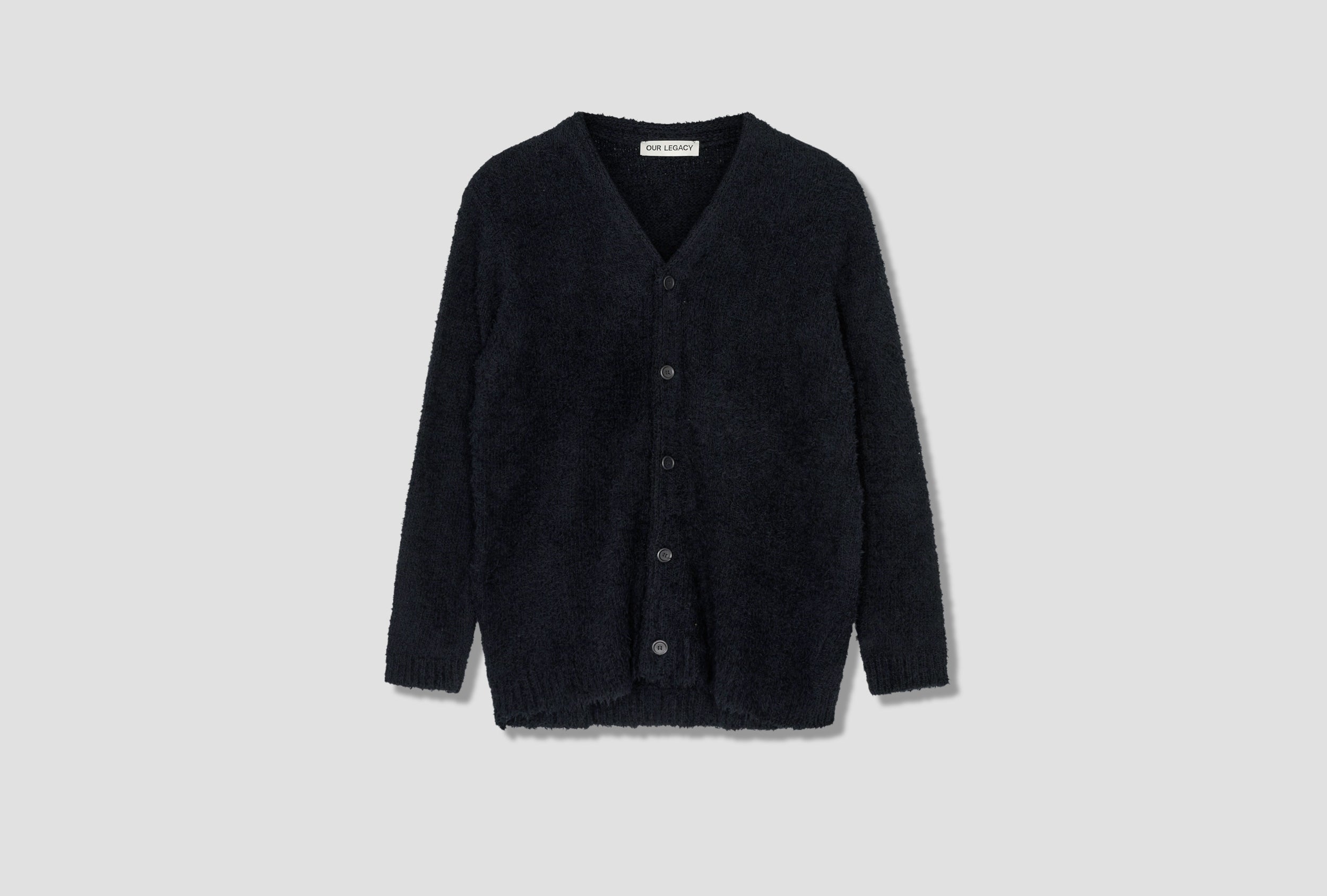 OUR LEGACY KNITTED CARDIGAN Black L値下げさせていただきます