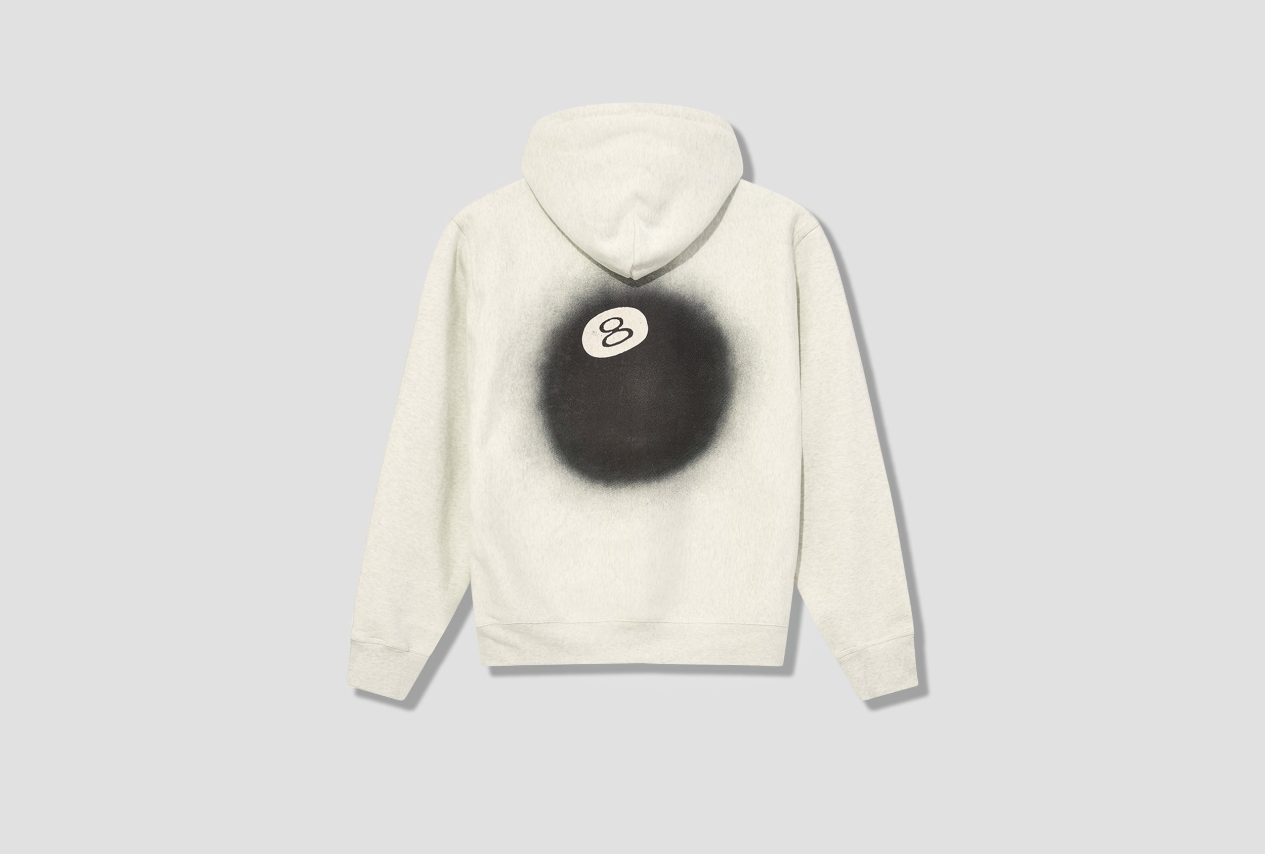 Stussy 8 Ball Fade Hoodi.e Black パーカー-