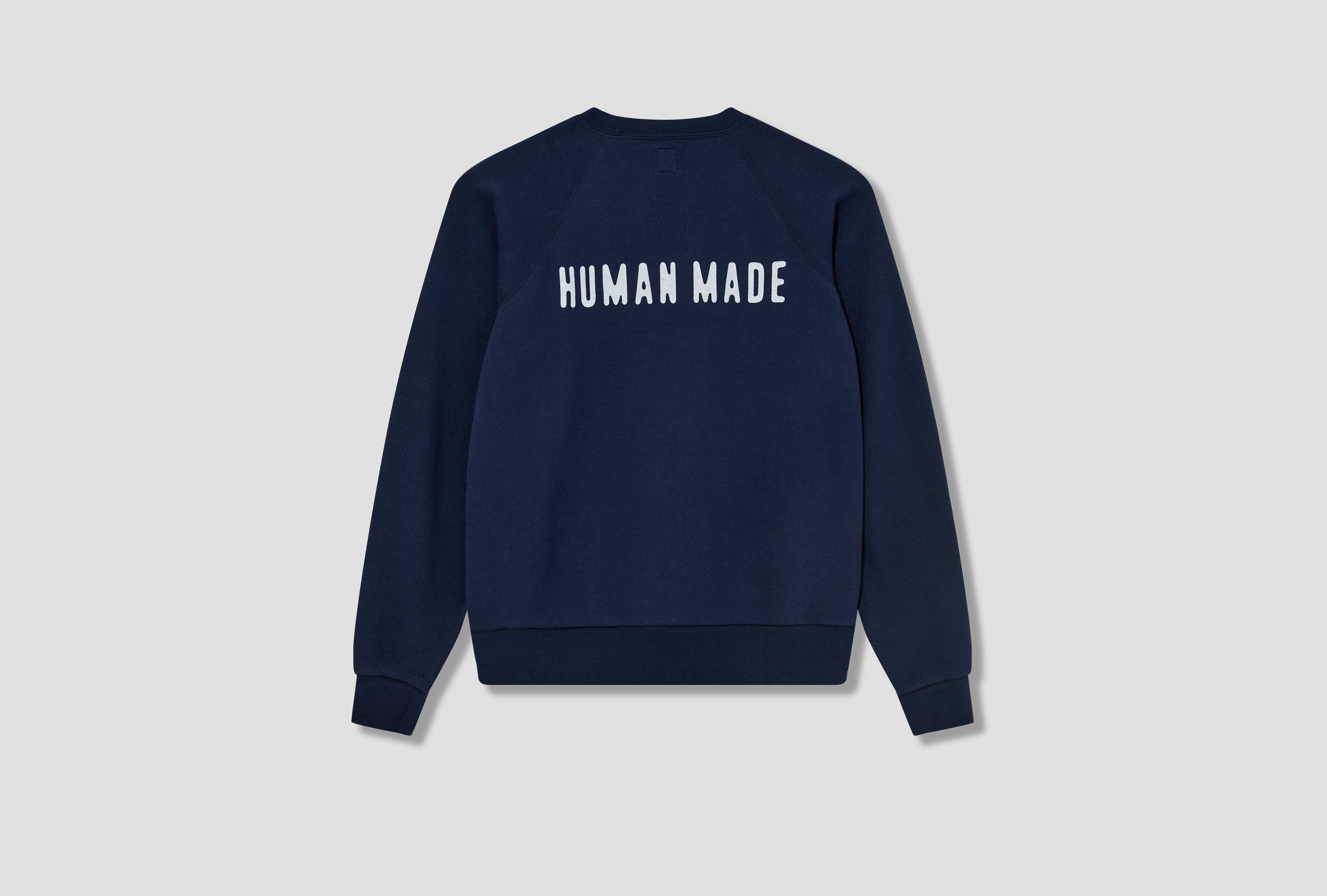 HUMAN MADE STRIPED WORK L/S SHIRT L-