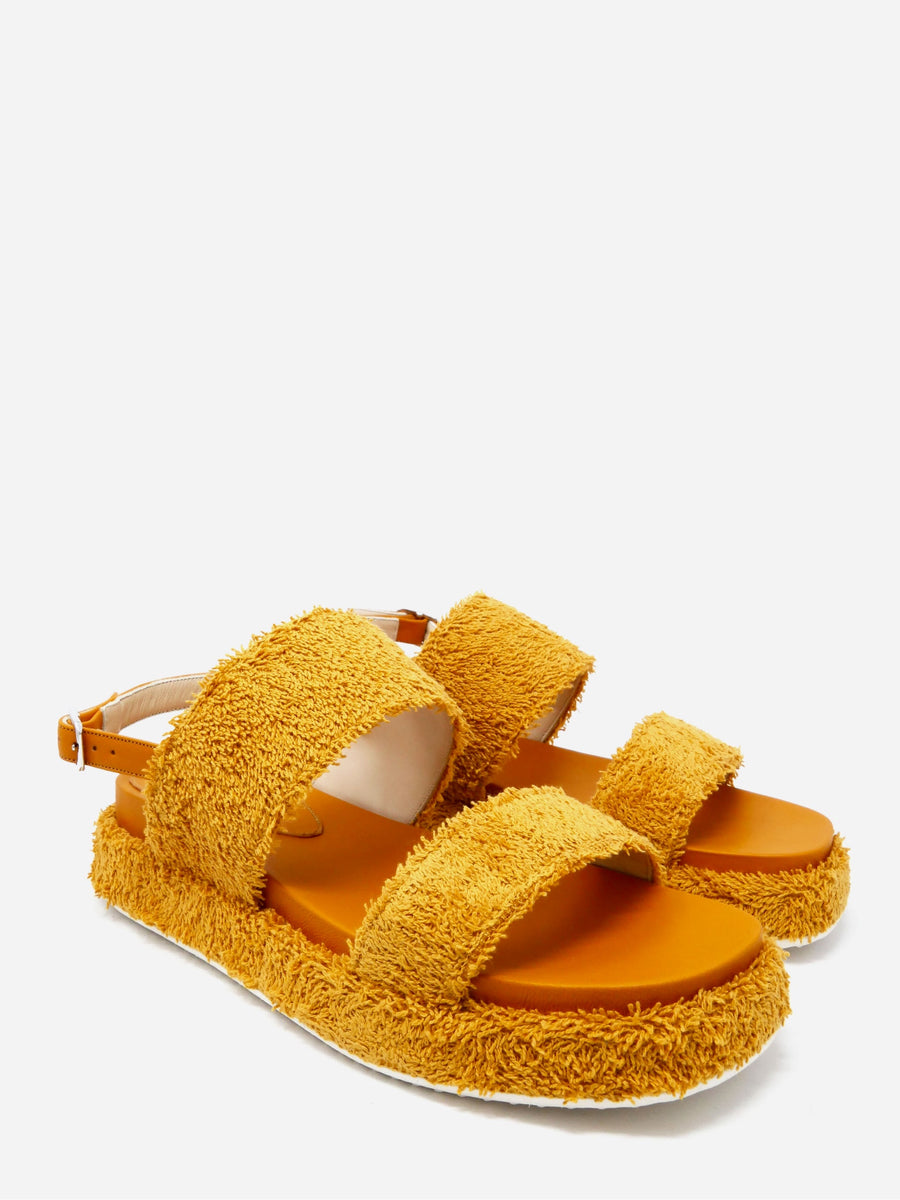 Plateau Sandals in Terry Tobacco – Classico