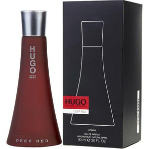 hugo deep red body lotion