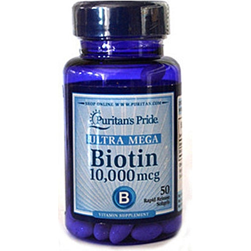 Витамины для волос biotin puritans pride