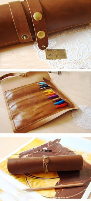 vintage pencil case