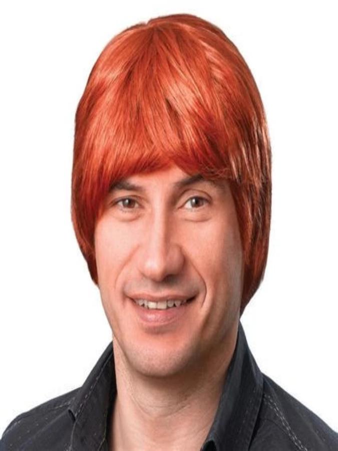 mens ginger wig