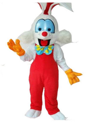 roger rabbit costume mask 80s