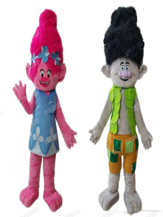 Trolls Mascot costume Hire Athlone and Costume Hire