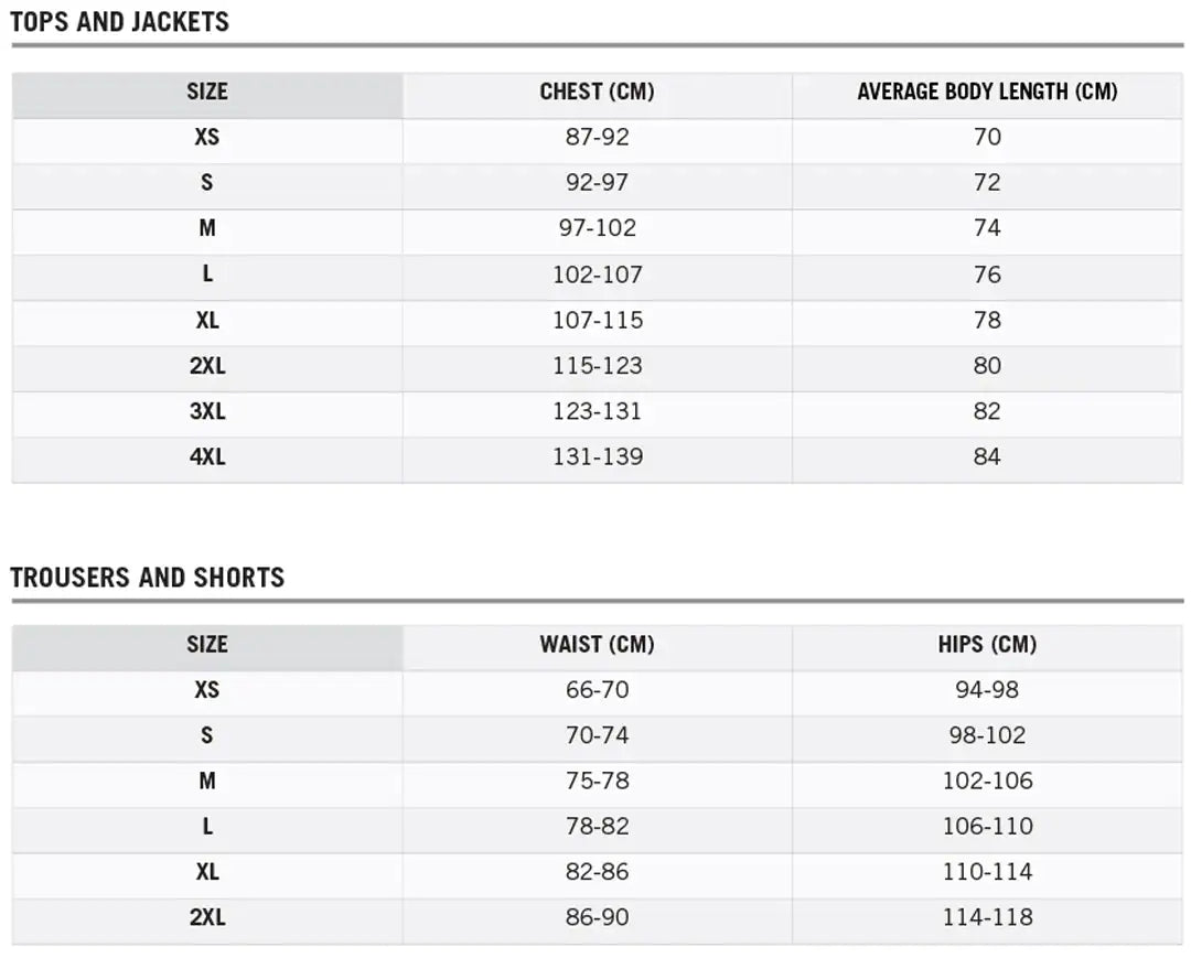 Size Charts – USA CAP KING