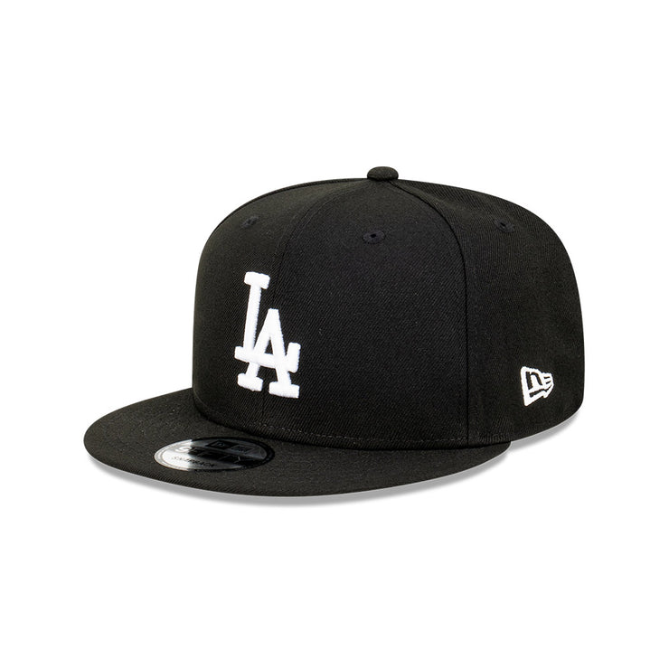 dodgers black snapback