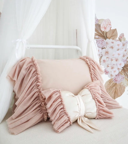 Bow Cushion and Dreamy Pillowcase