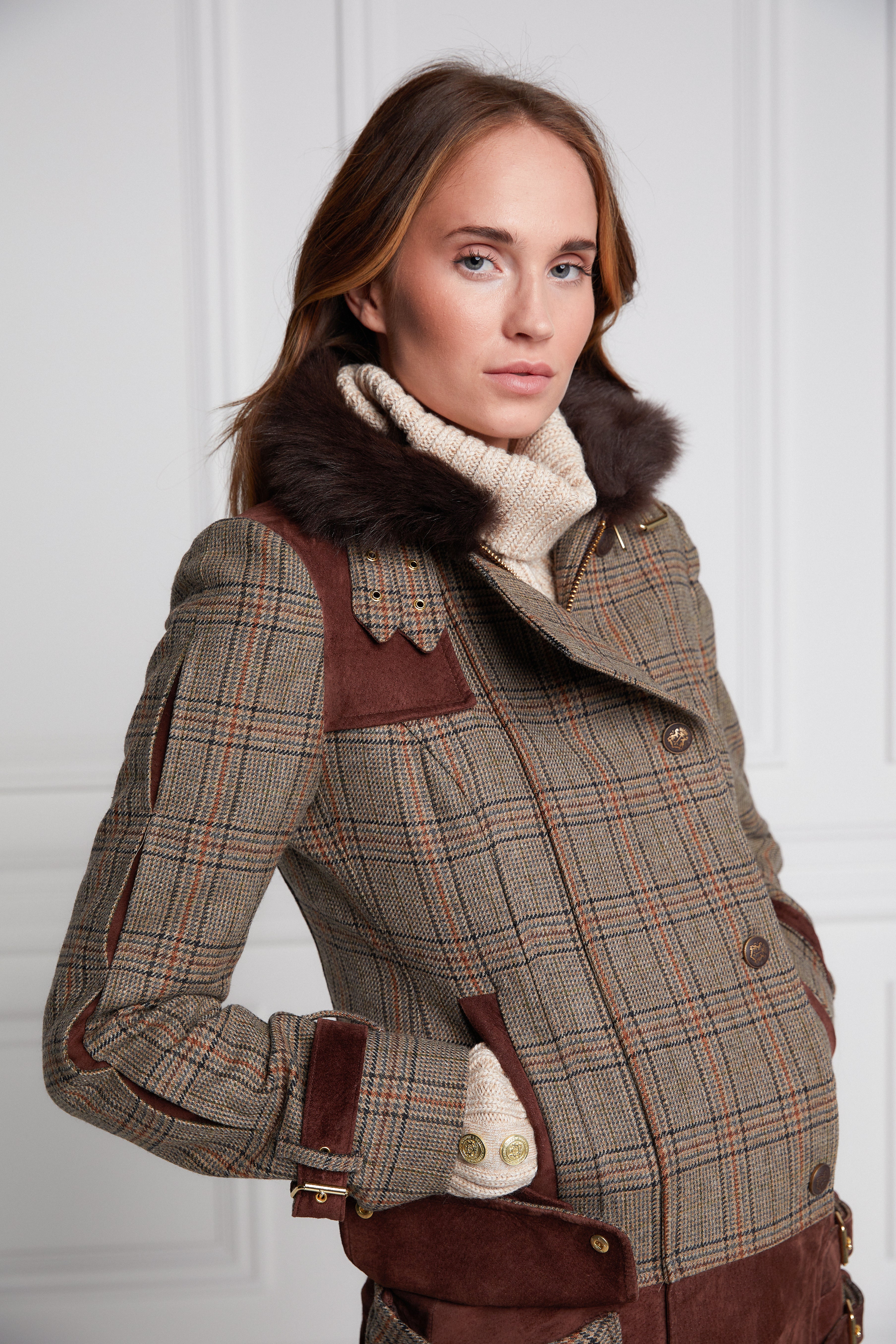 Balmoral Field Jacket (Bourbon Tweed)