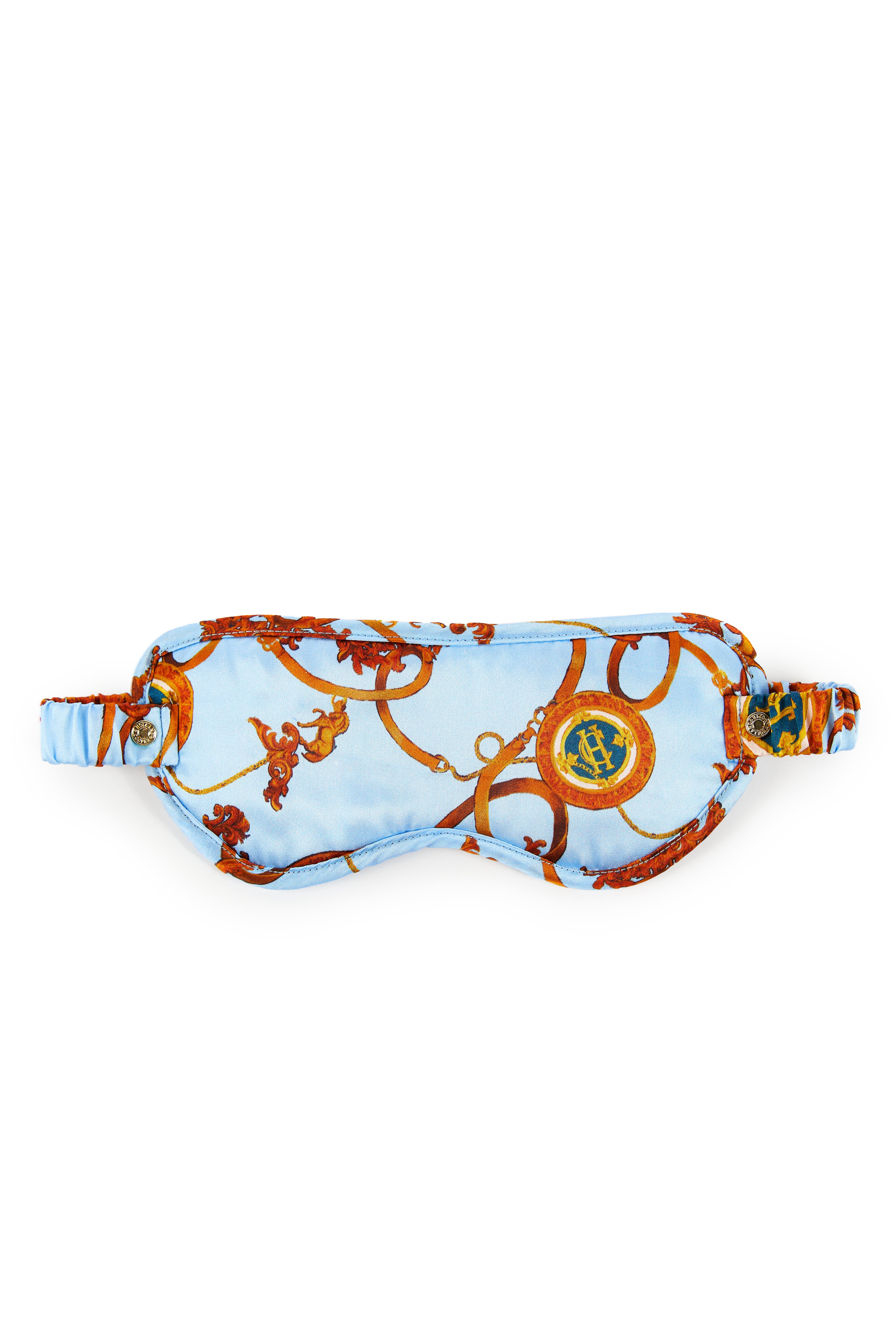 Silk Eye Mask (Sky Blue)