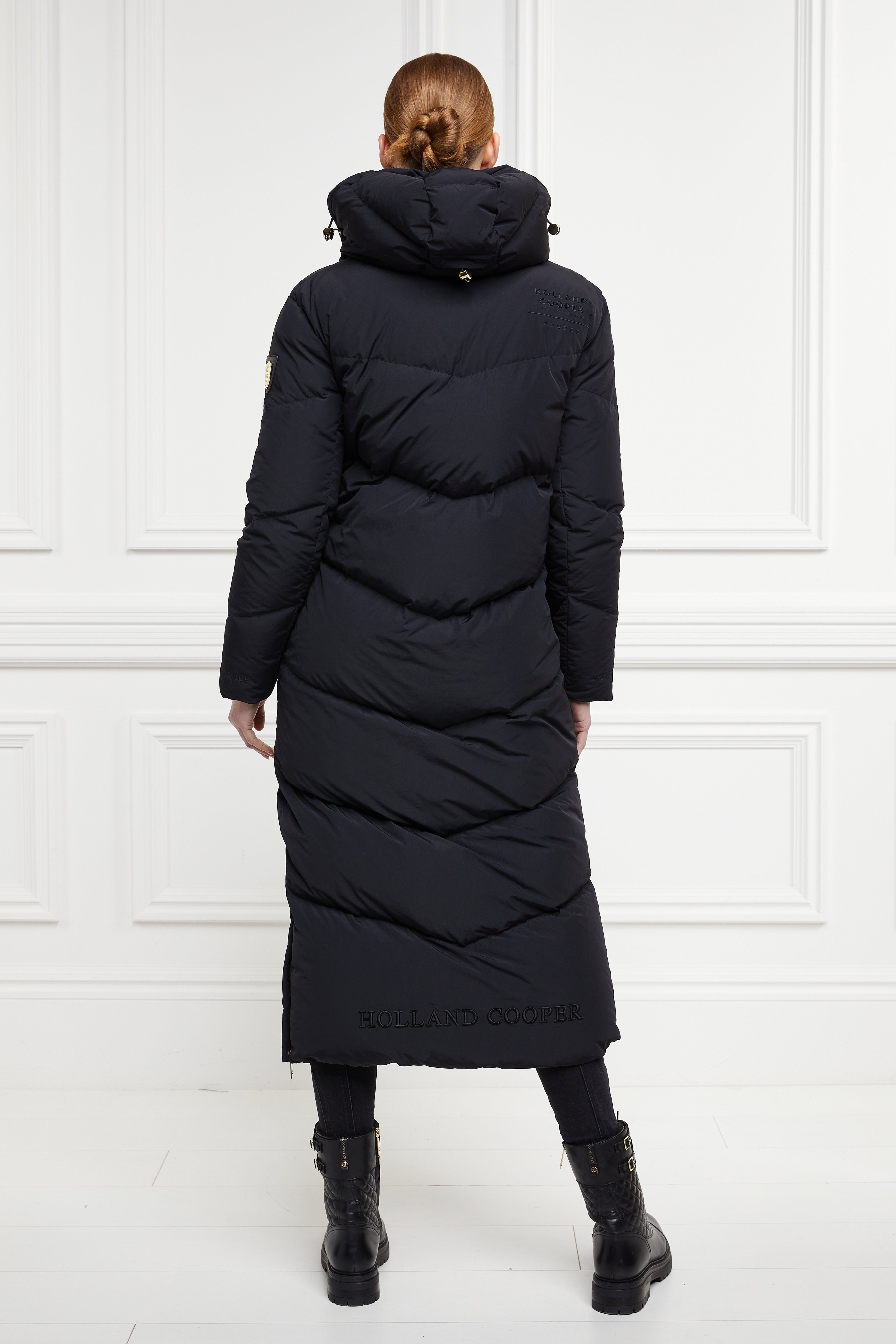 Dakota Longline Down Coat (Black)