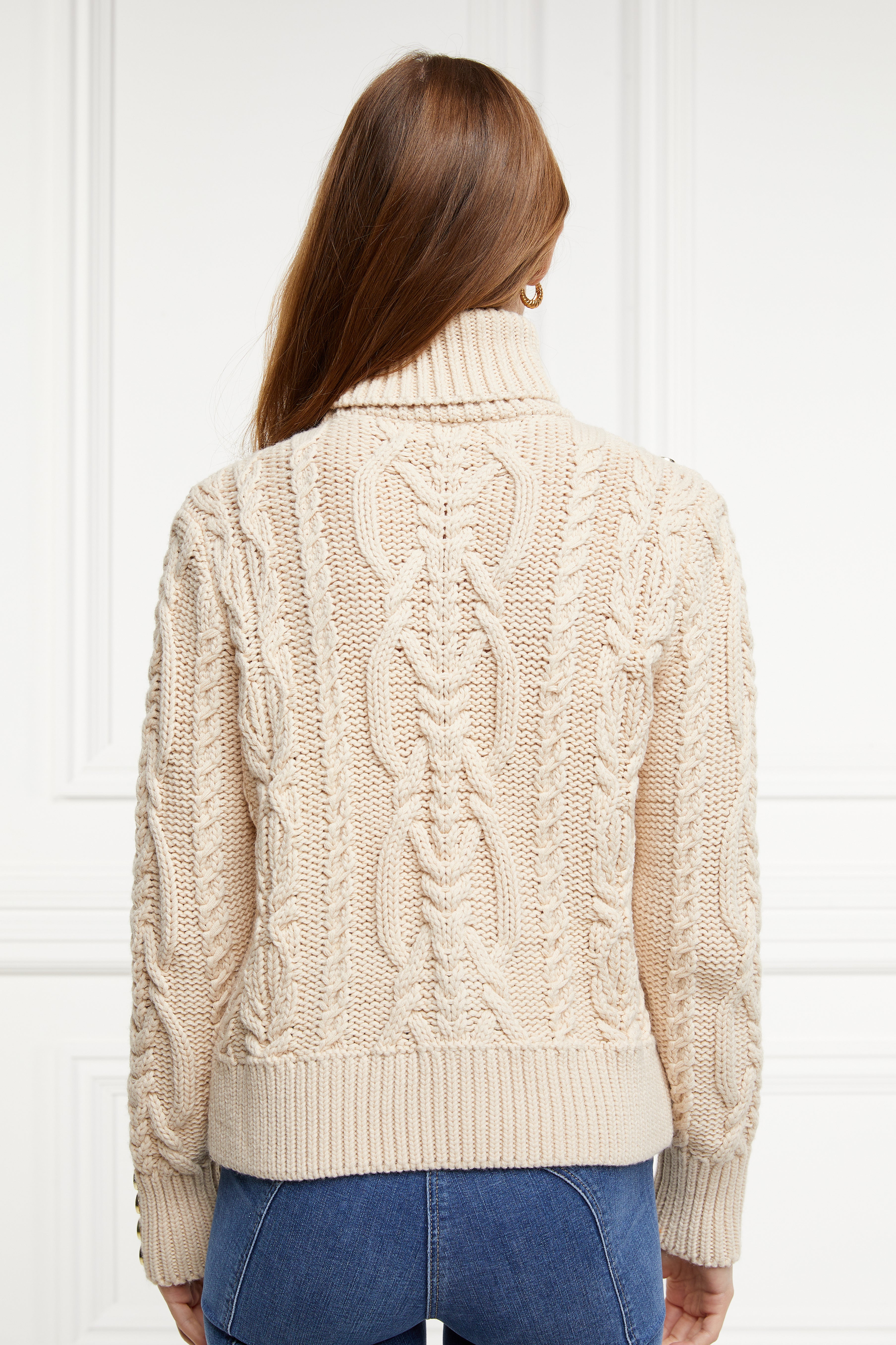 Belgravia Cable Knit (Oatmeal)