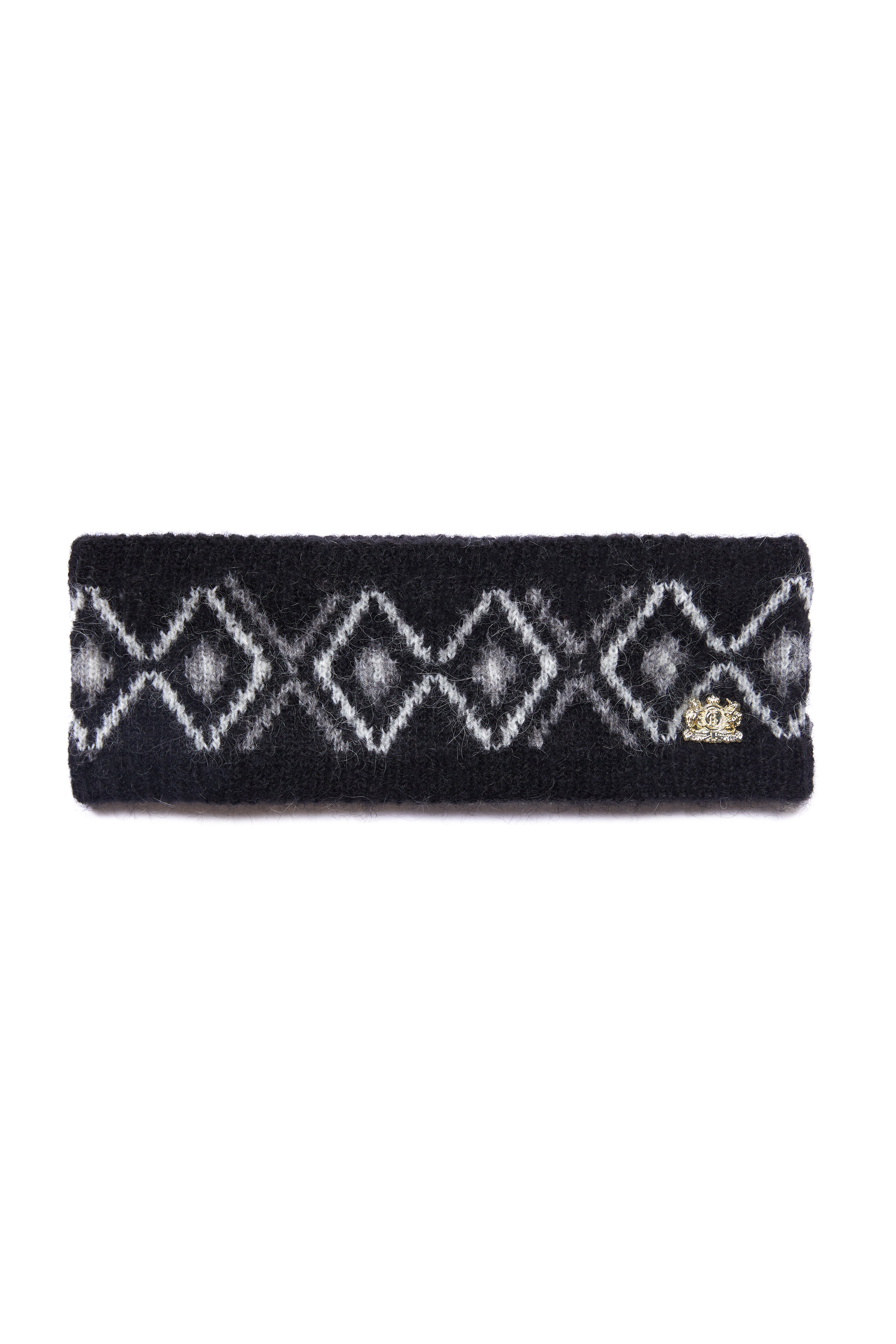 Fairisle Headband (Black)