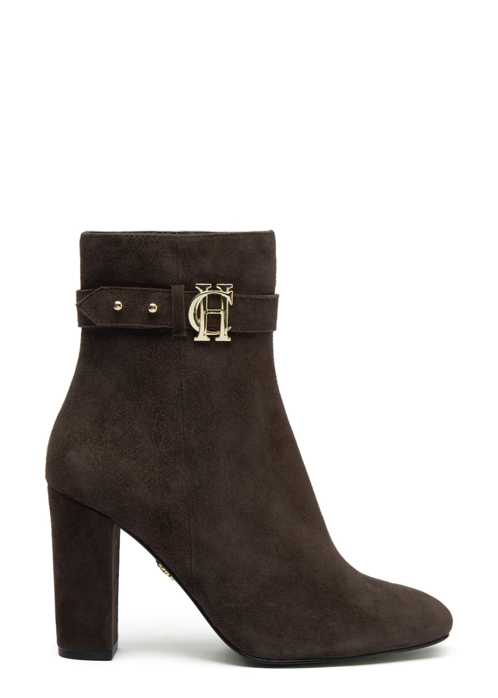 Mayfair Suede Ankle Boot (Chocolate)