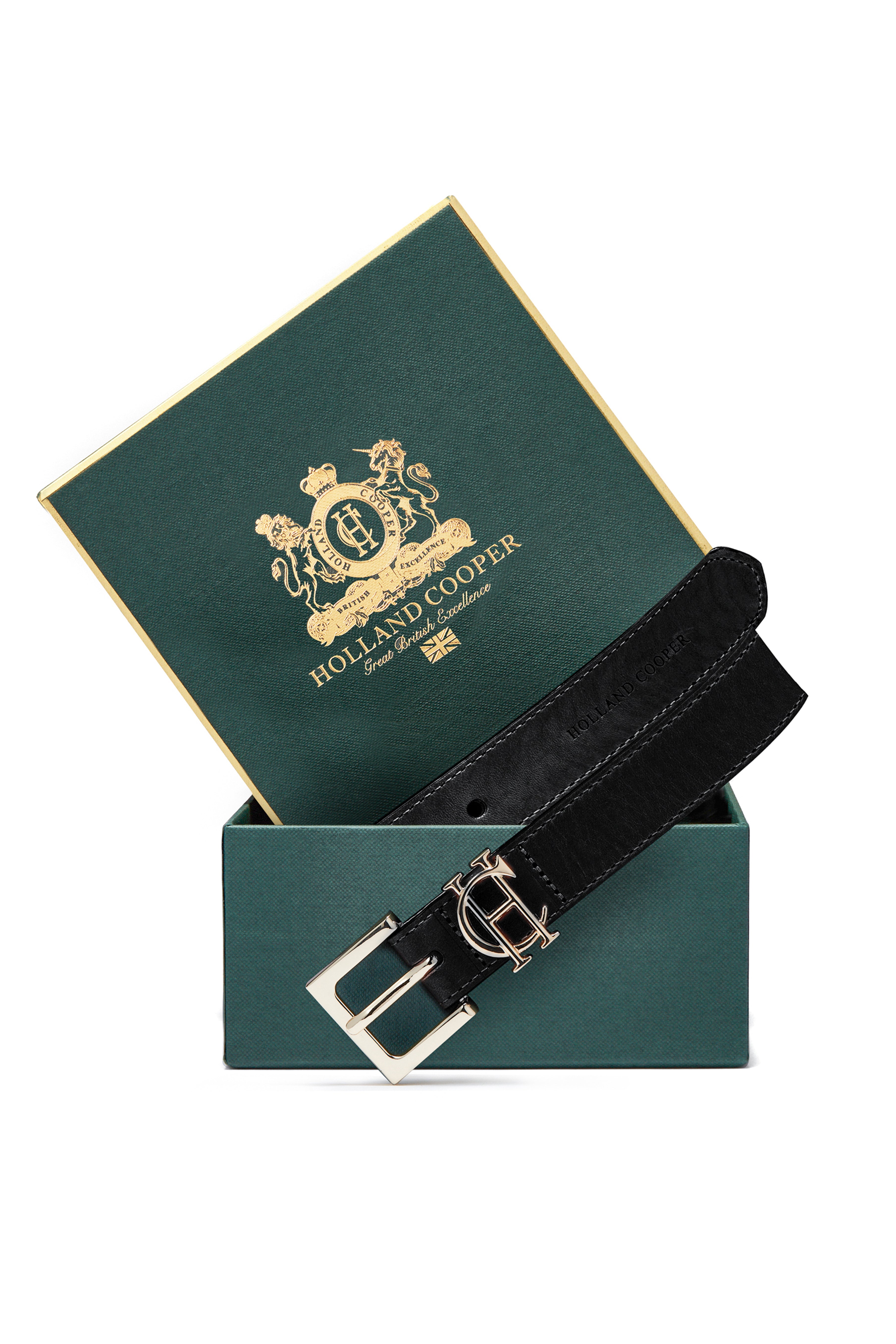 HC Slim Logo Belt (Black)