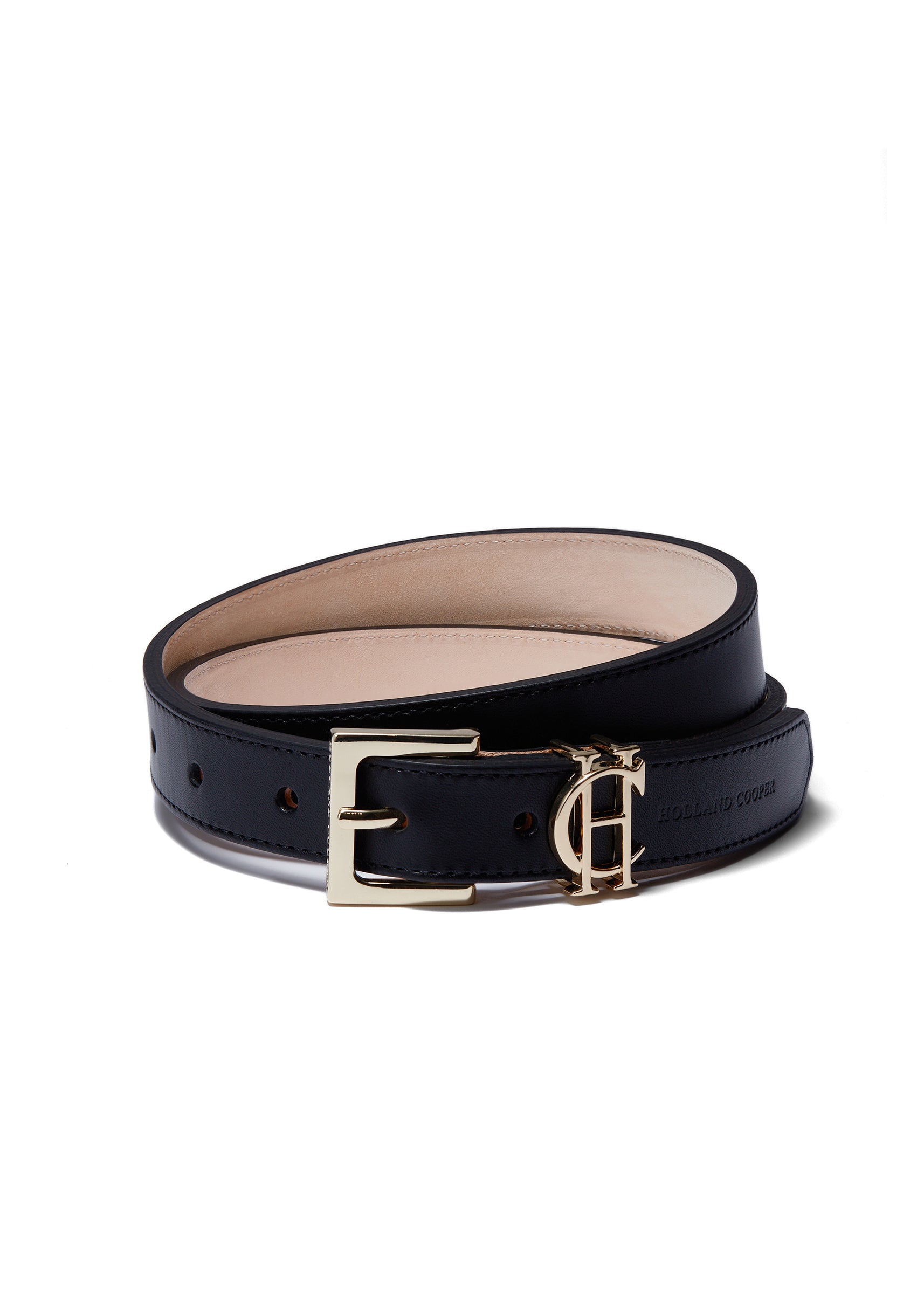 HC Slim Logo Belt (Black)