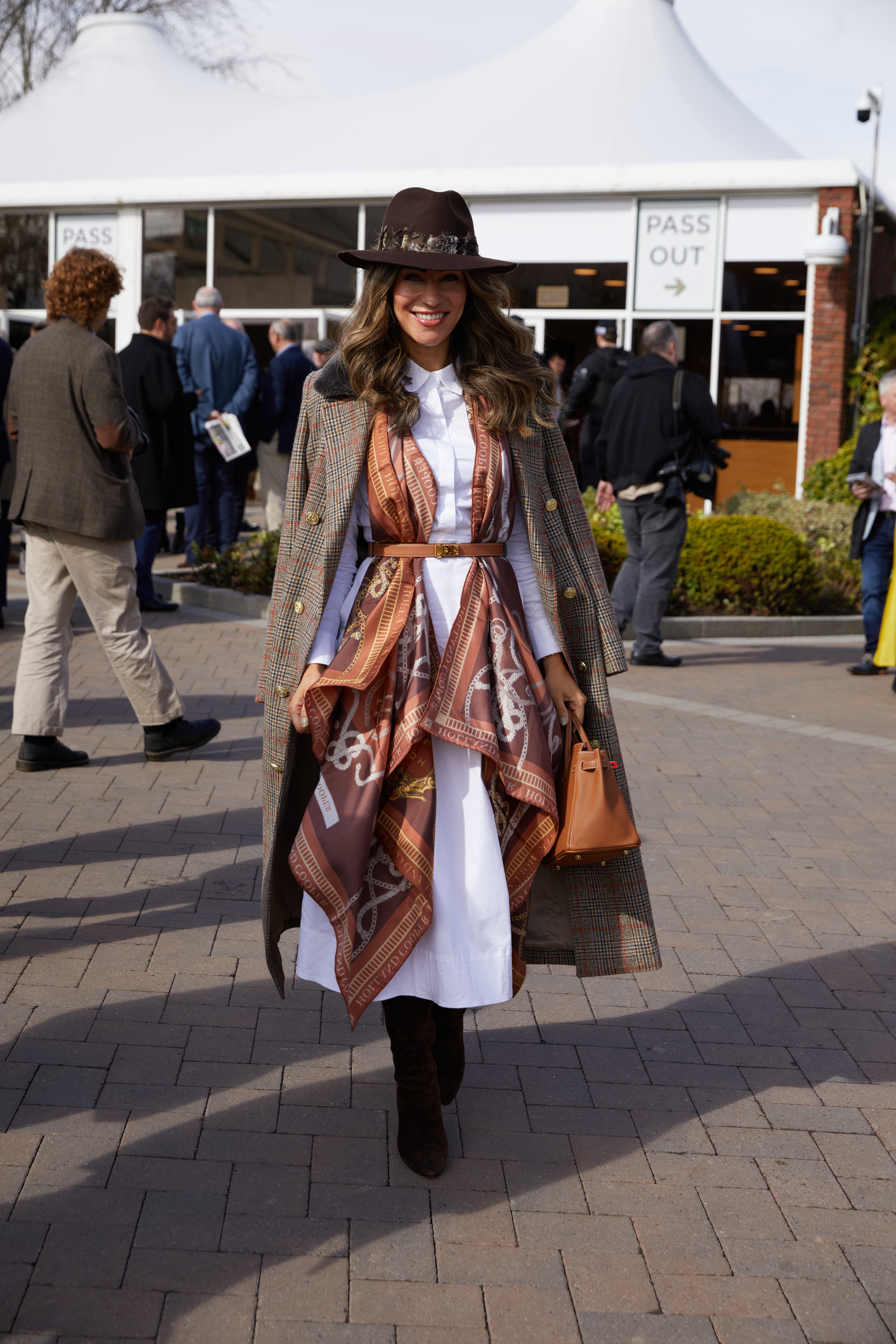 The Orange Windsor Look (Lydia Millen)