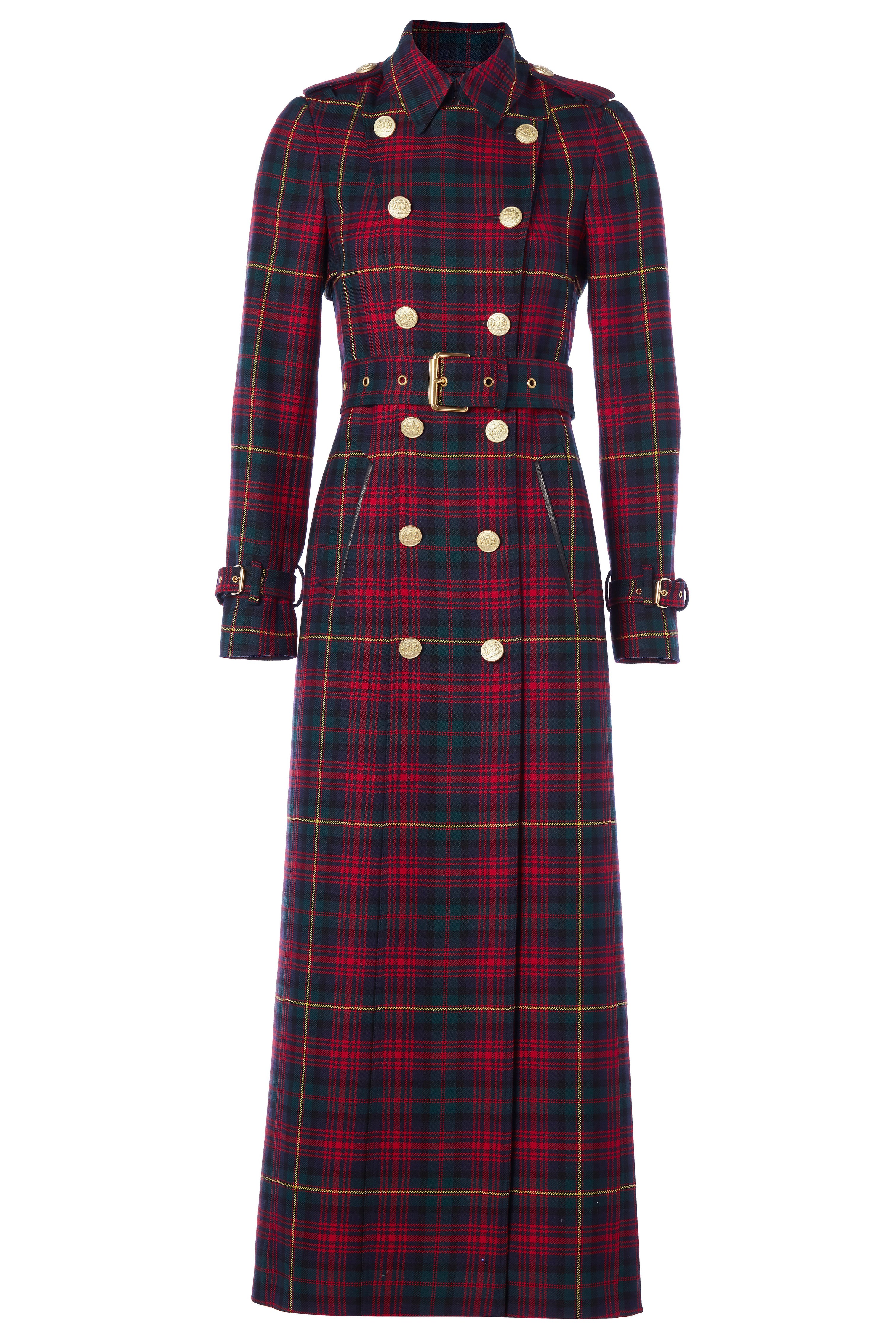 Full Length Marlborough Trench Coat (Logan Tartan) – Holland Cooper