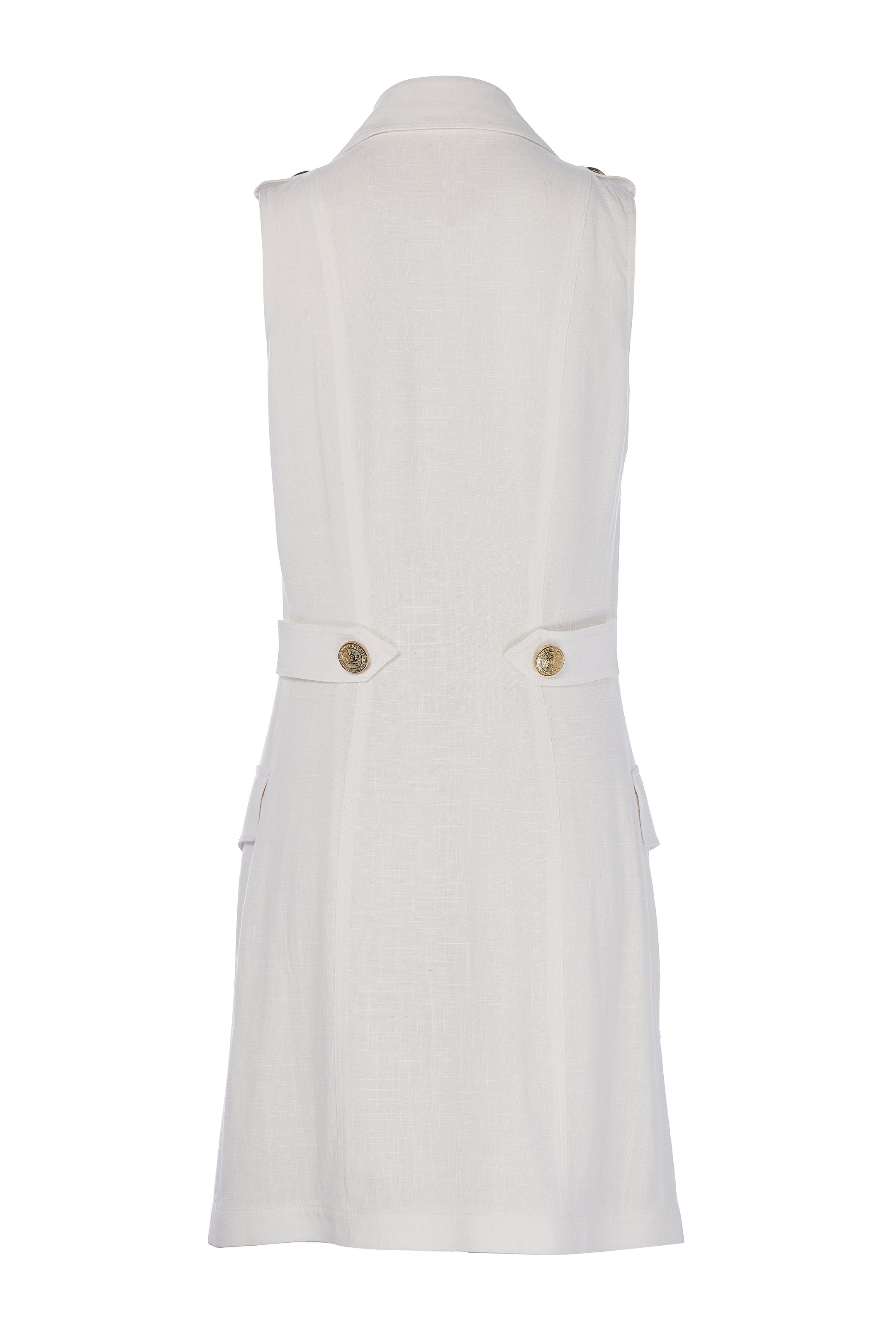 Chelsea Dress (Oyster Linen) – Holland Cooper