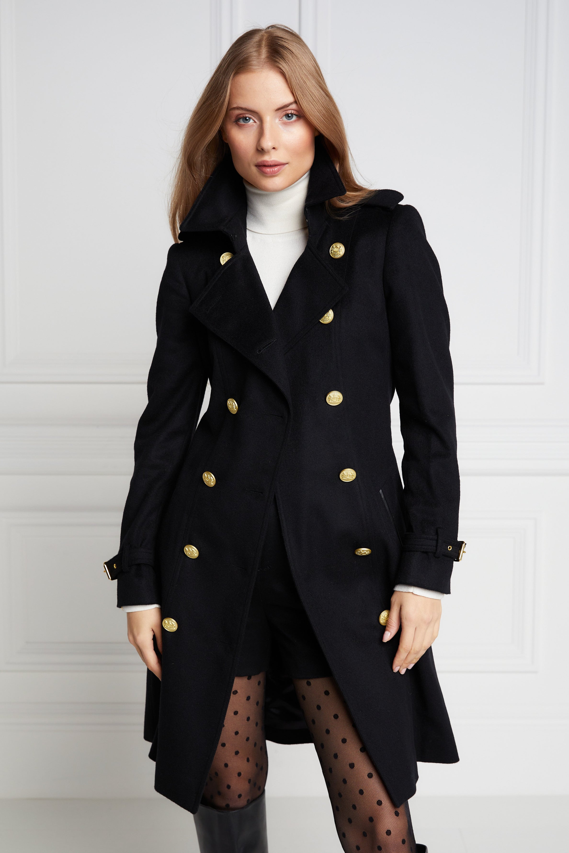 Marlborough Trench Coat (Soft Black) – Holland Cooper