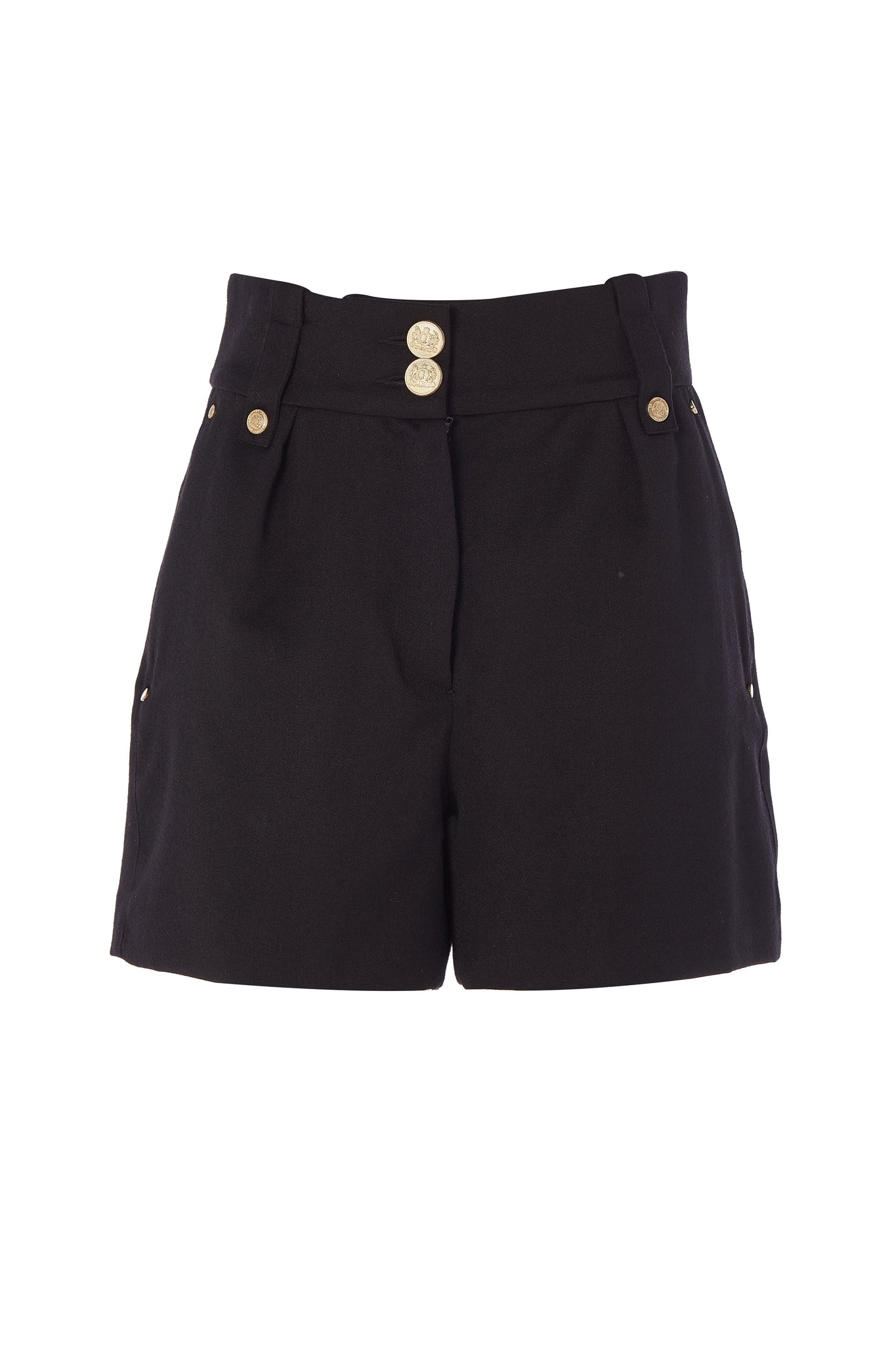 Luxe Tailored Short (Black barathea) – Holland Cooper