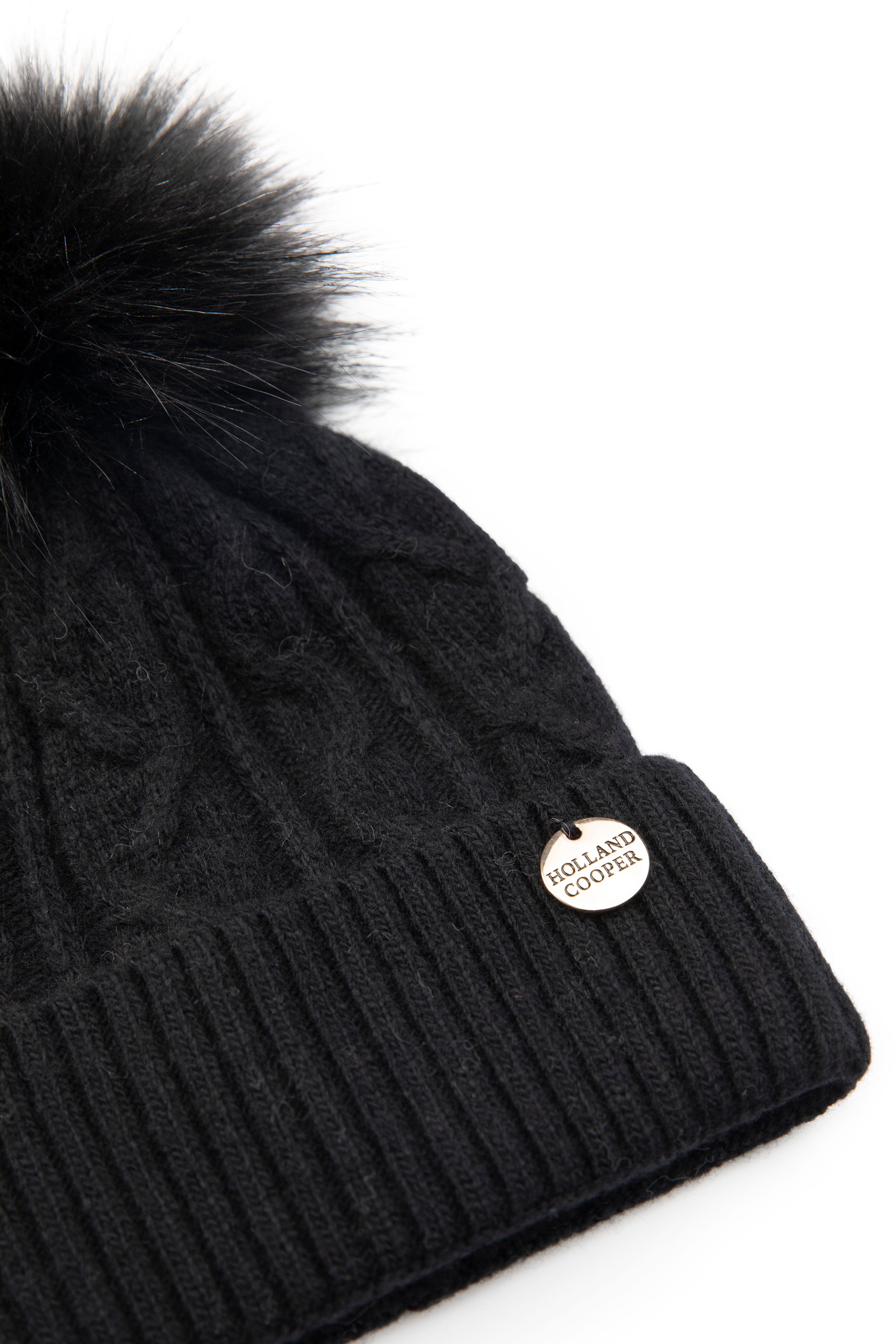 Little Bobble Hat (Black)