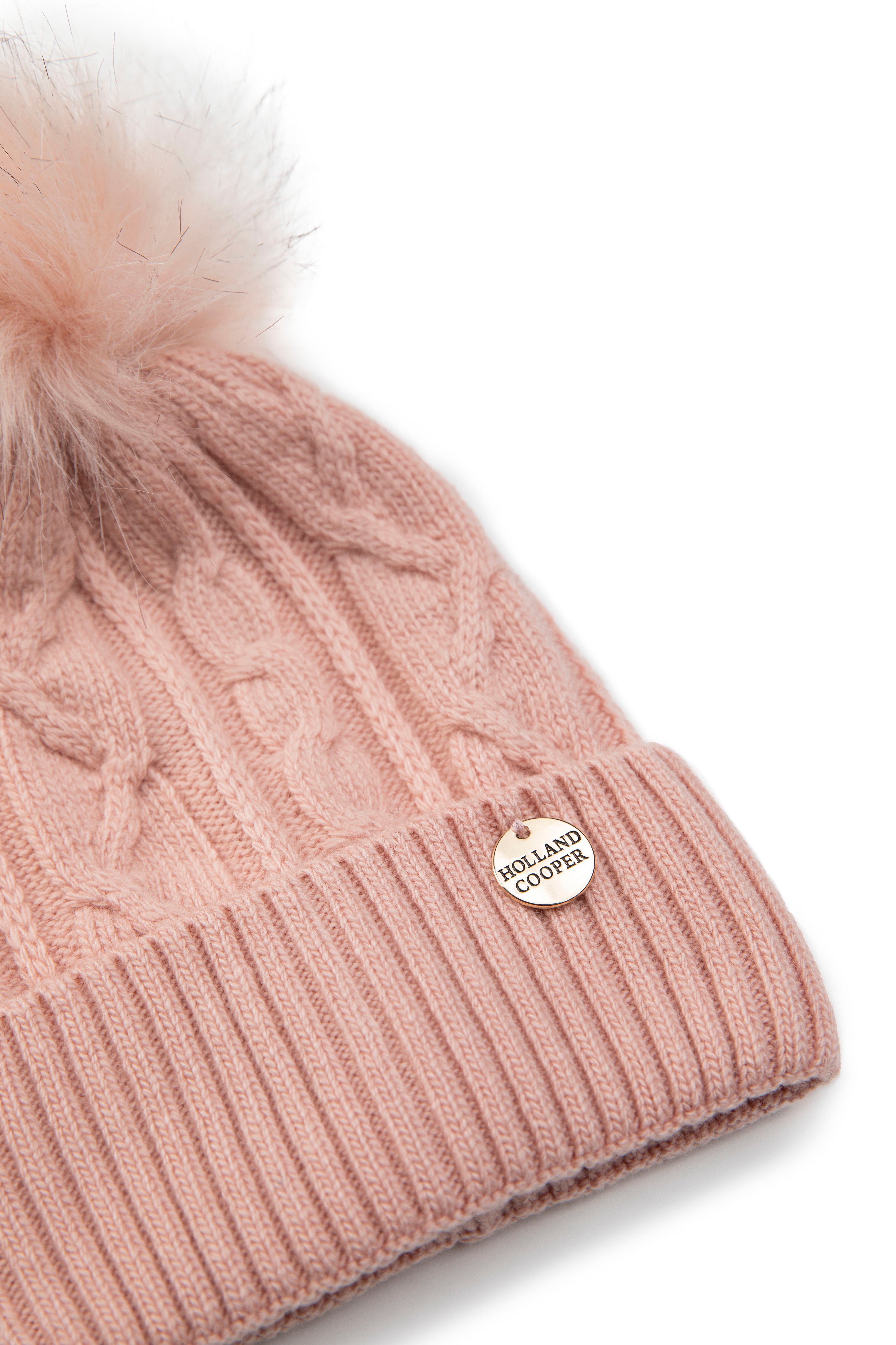 Little Bobble Hat (Soft Pink)