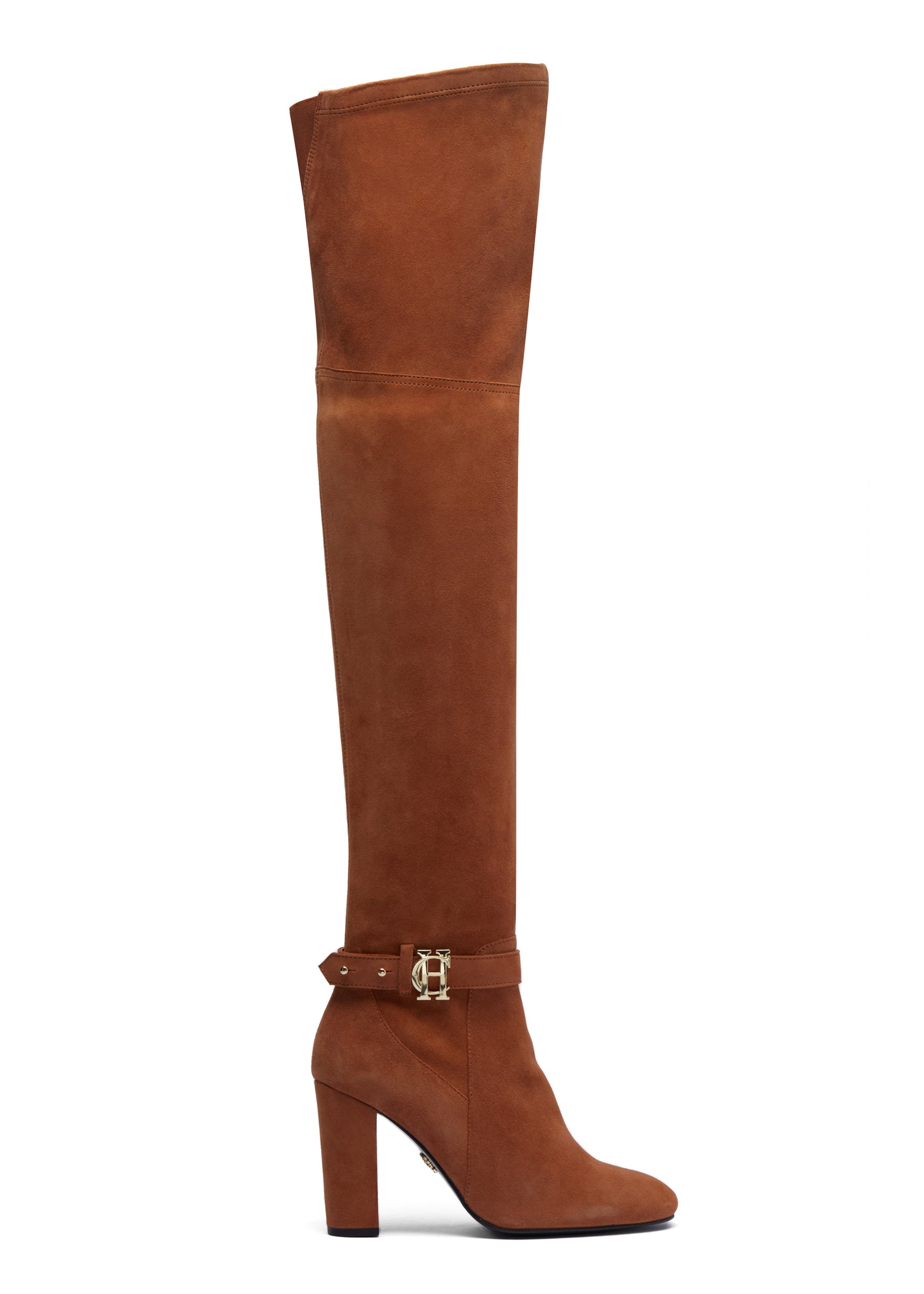 Sloane Over The Knee Boot (Tan)