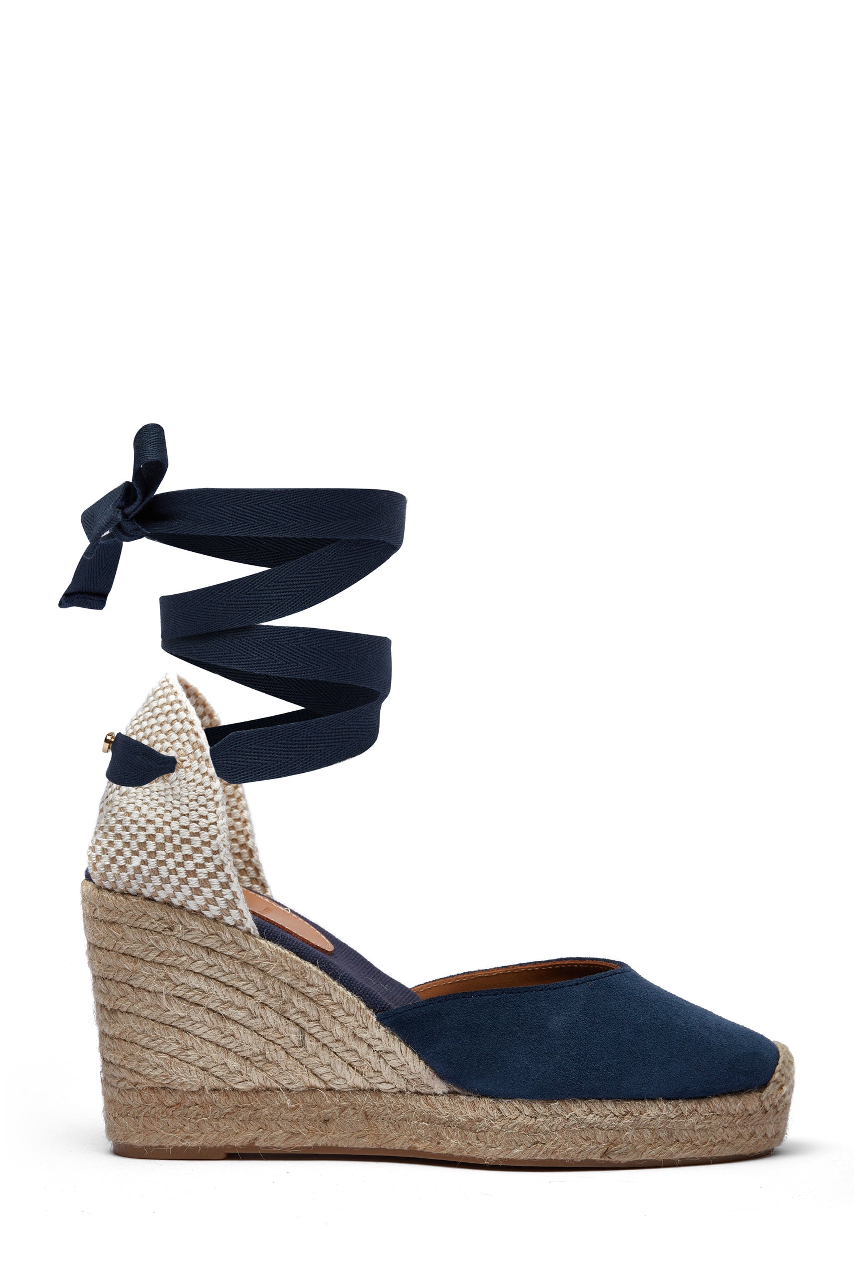 Seville Wedge Sandal (Navy)