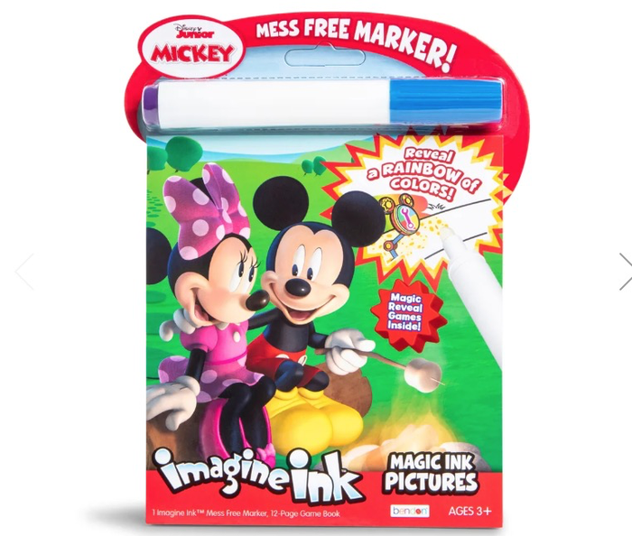 Bendon Imagine Ink Magic Ink Pictures Disney Junior Mickey Runnin Wild Kids