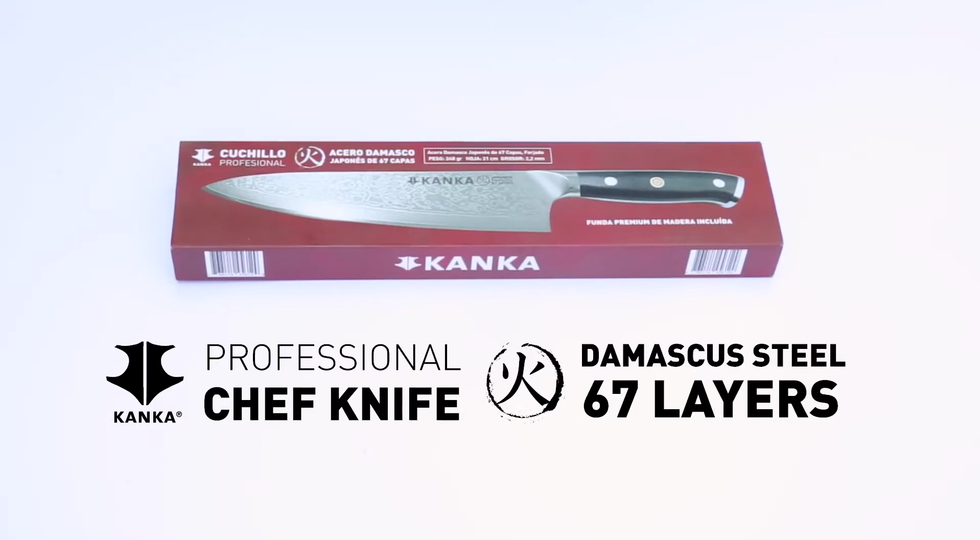 8'' GERMAN STAINLESS STEEL CHEF KNIFE – KANKA Grill