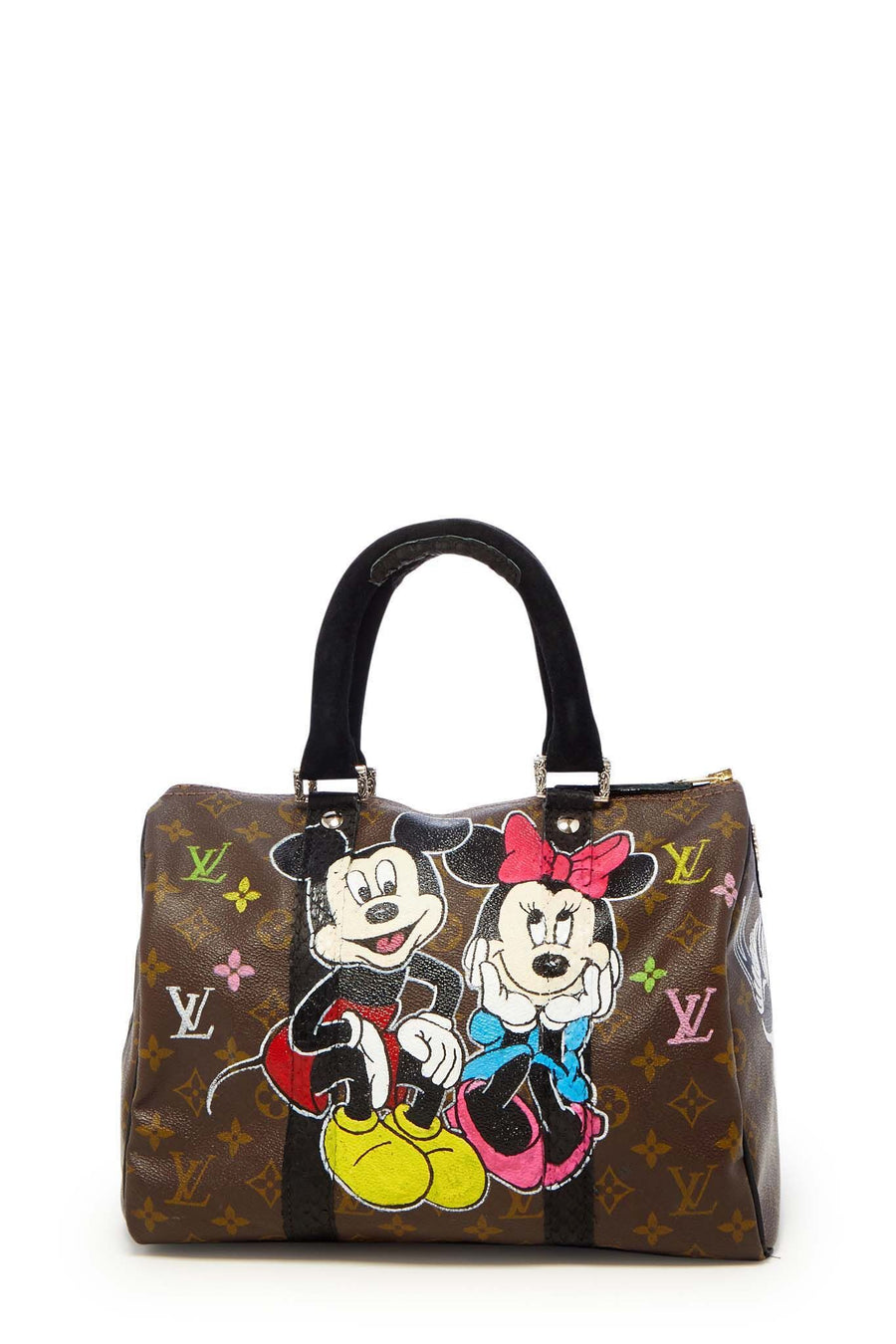 louis vuitton mickey mouse luggage