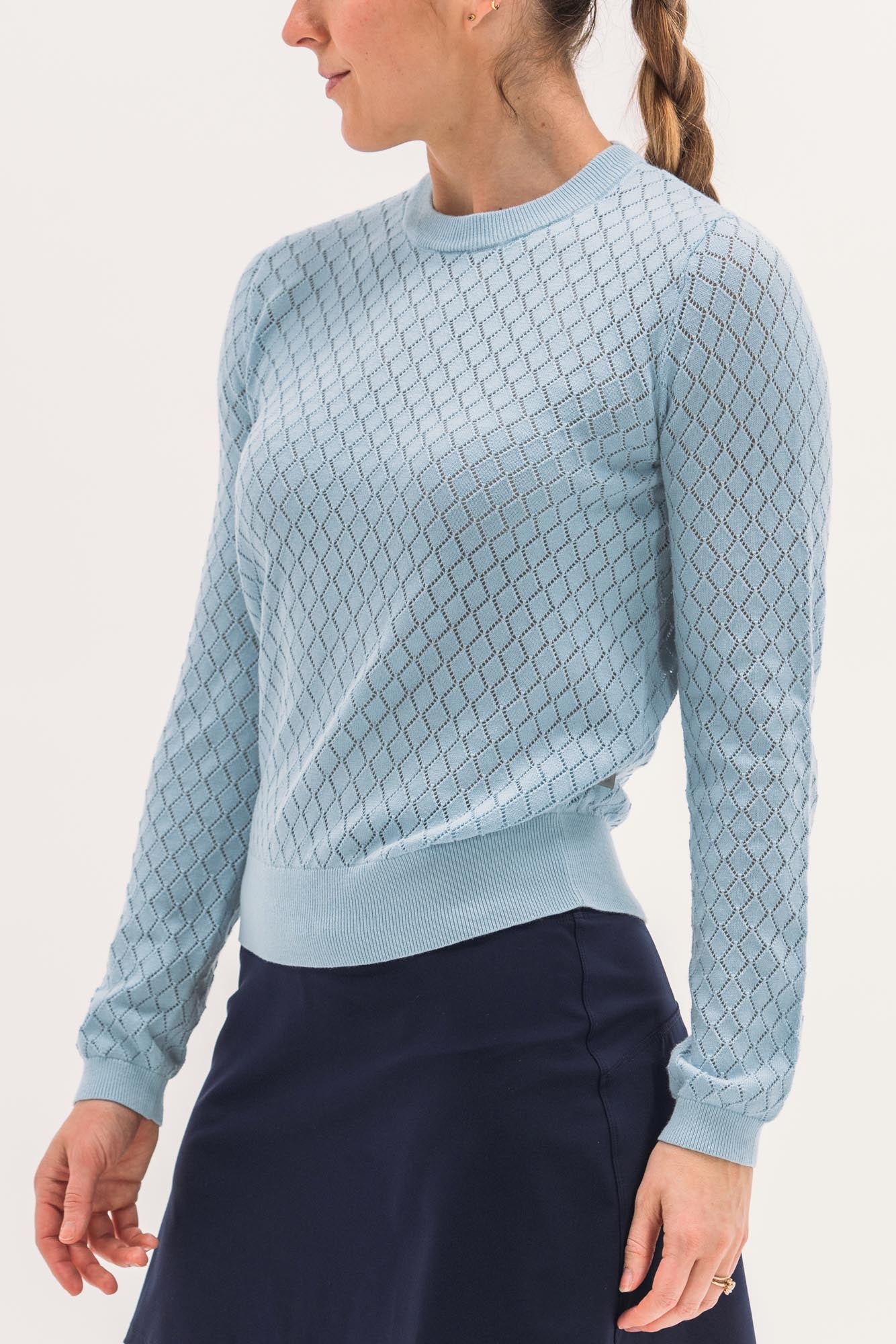 Pointelle Sweater