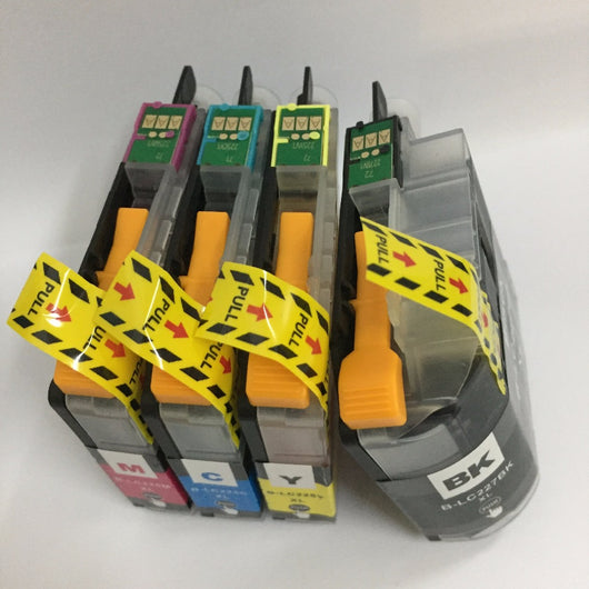 1Set LC123 Compatible Ink Cartridge For Brother MFC-J4410DW MFC-J4510DW MFC-J4610DW MFC-J4710DW MFC-J2510