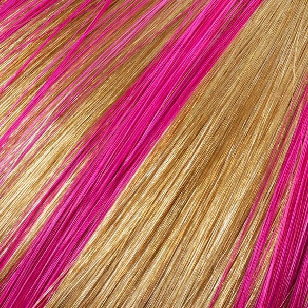 Carmine Pink Dyed Hair Highlights Smart Beauty Shop