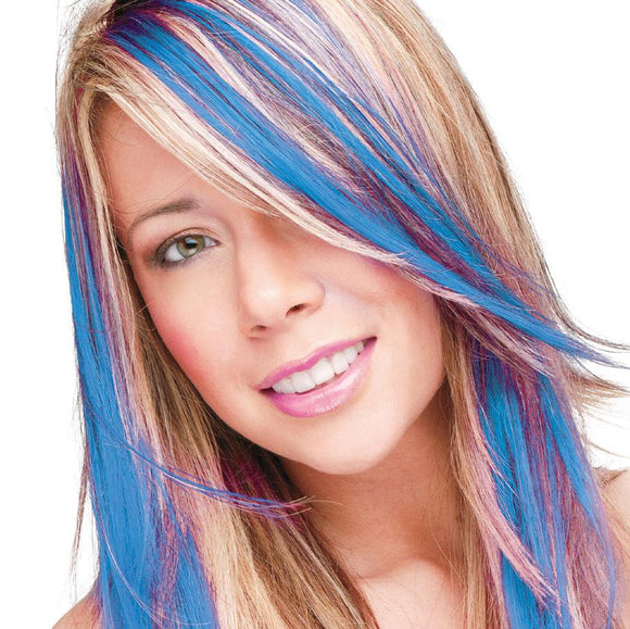 Vibrant Pastel Blue Hair Colour Blue Hair Dye Semi Permanent