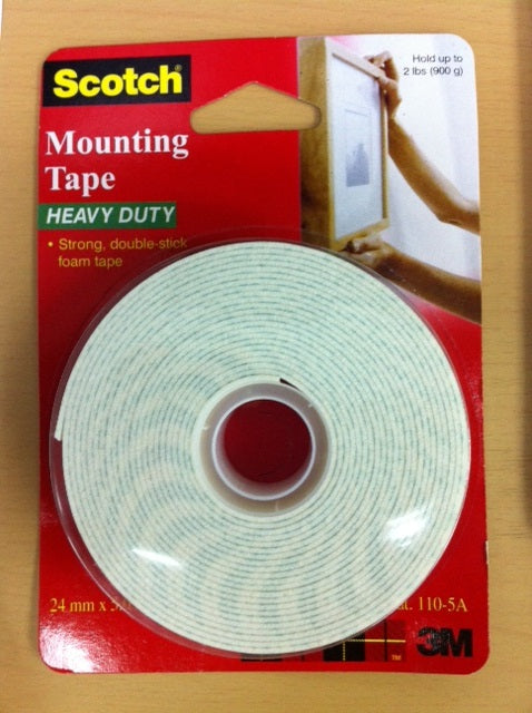 3m double sided foam mounting tape