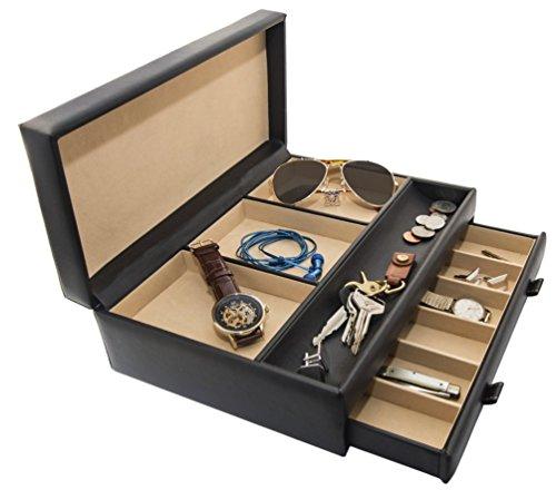 Stock Your Home Men S Dresser Valet Jewelry Accessories