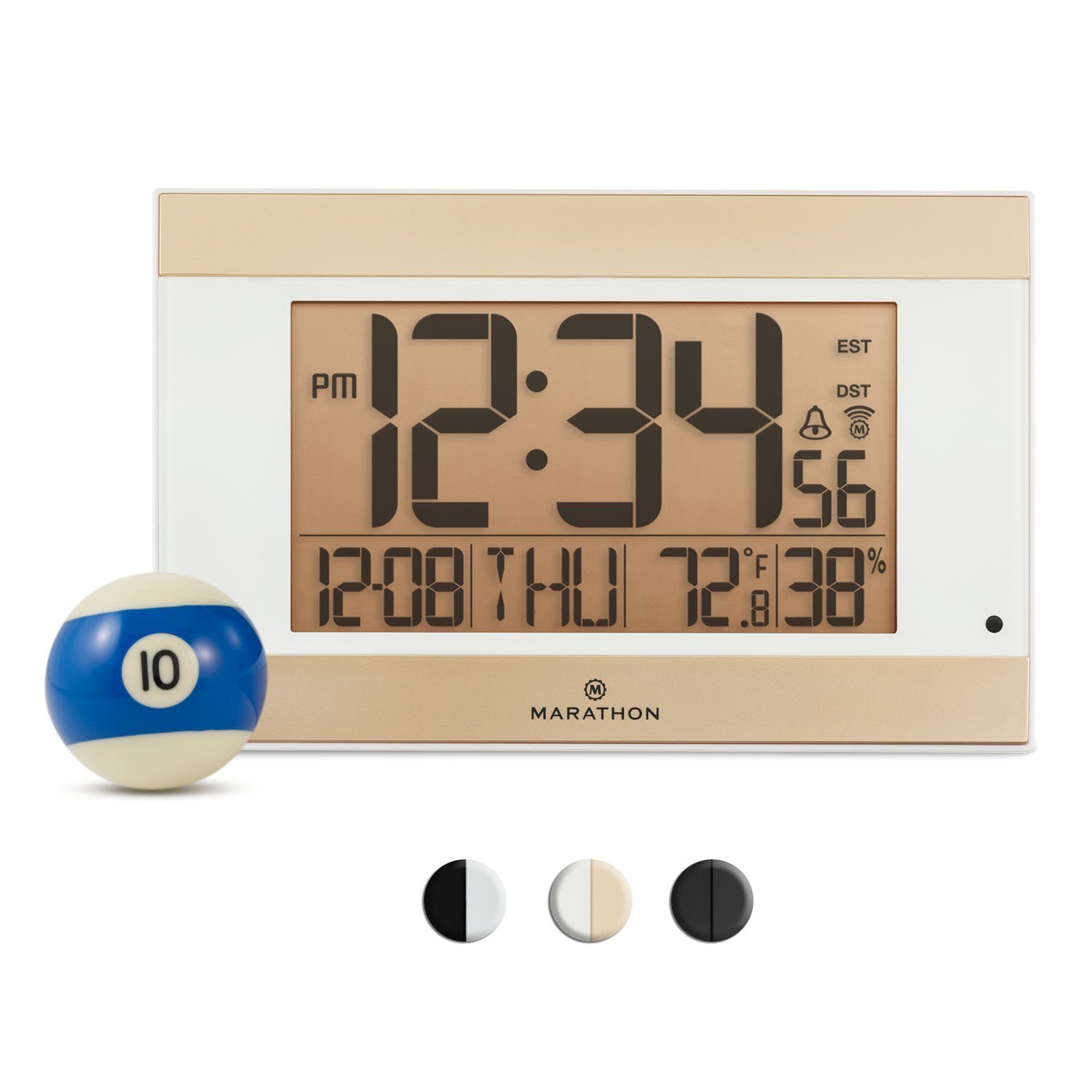 atomic weather wall clocks