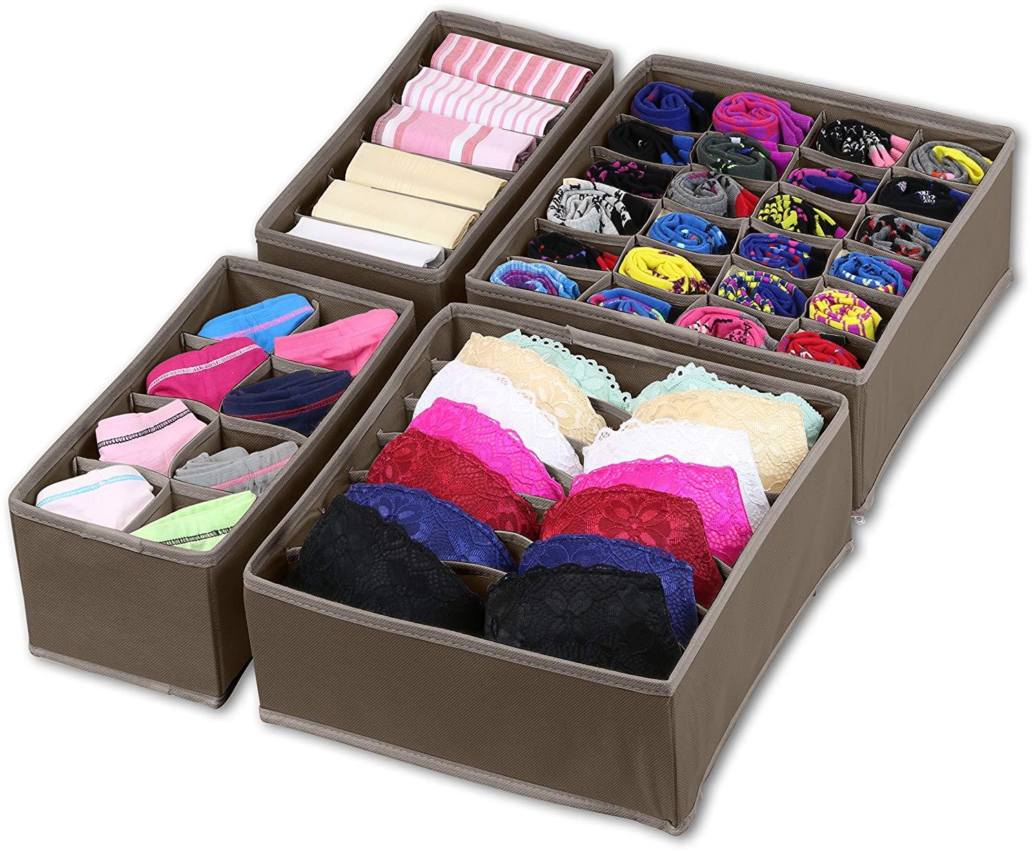 Diy Drawer Organizer For Underwear Plastic DIY Grid Drawer Separator