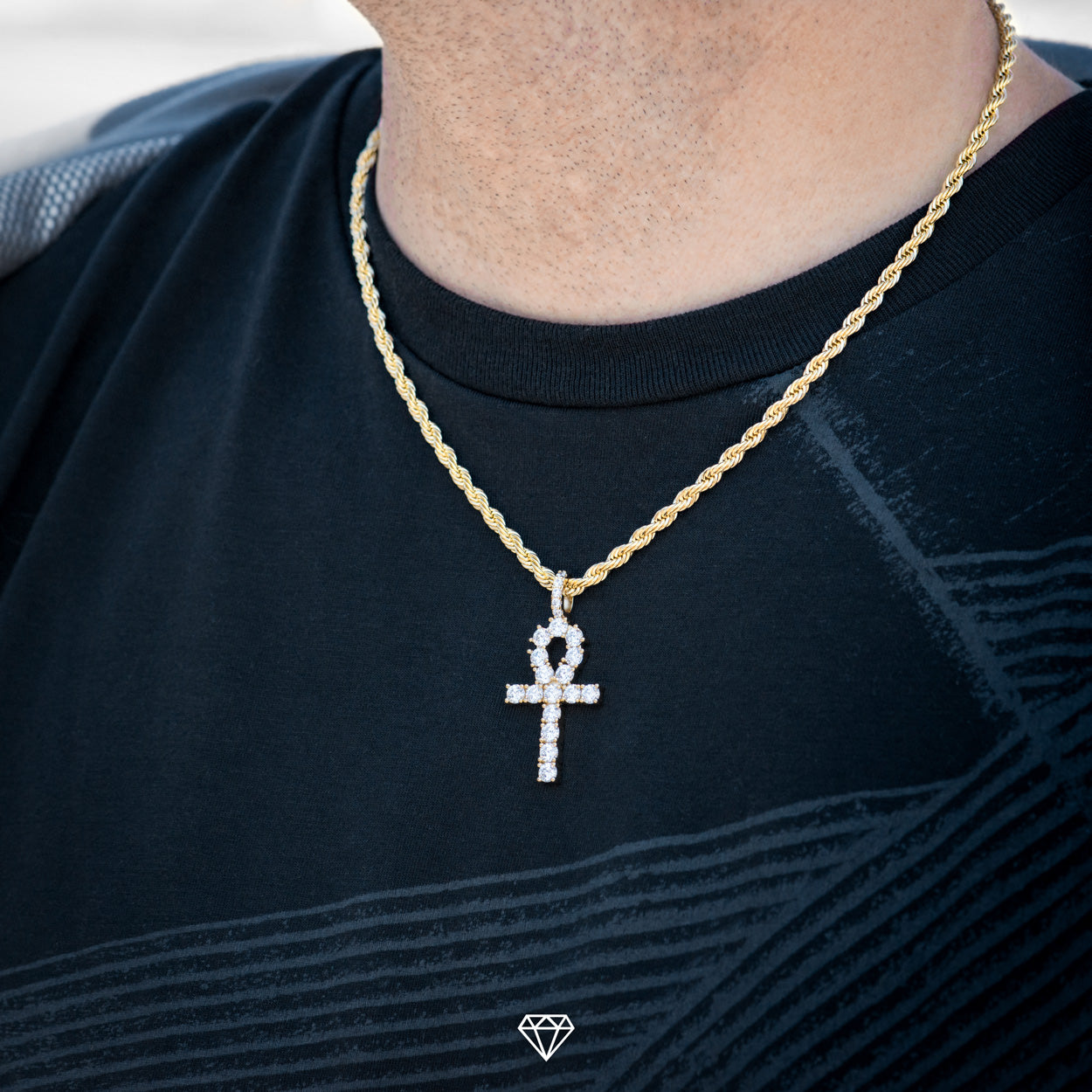 Gold Ankh Pendant : Gold Ankh Necklaces Large Ankh Jewelry Egyptian ...